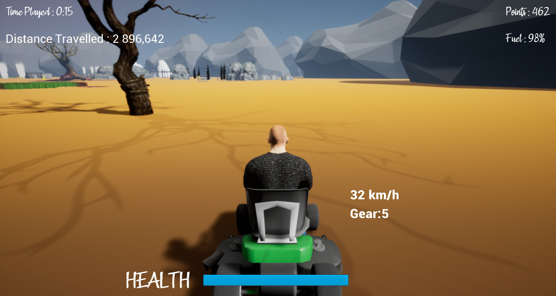 Lawnmower Game: Zombies screenshot 2