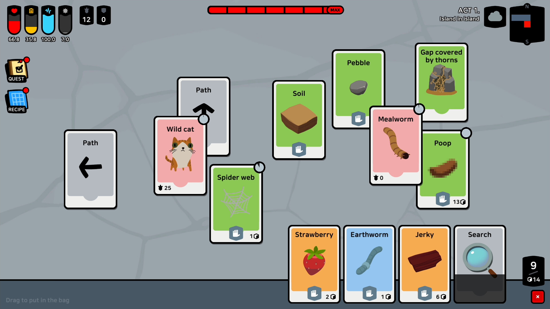 Stack Island - Survival card game screenshot 4