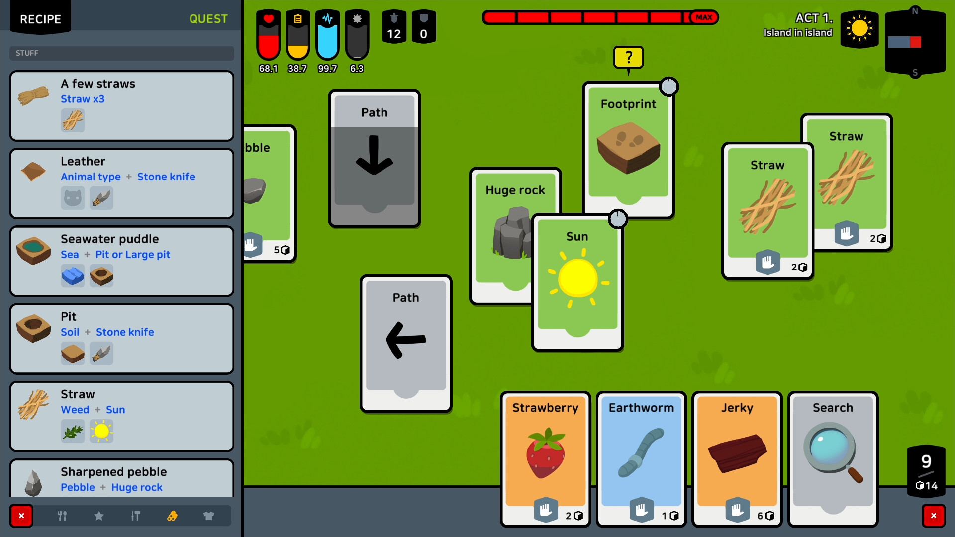 Stack Island - Survival card game screenshot 7