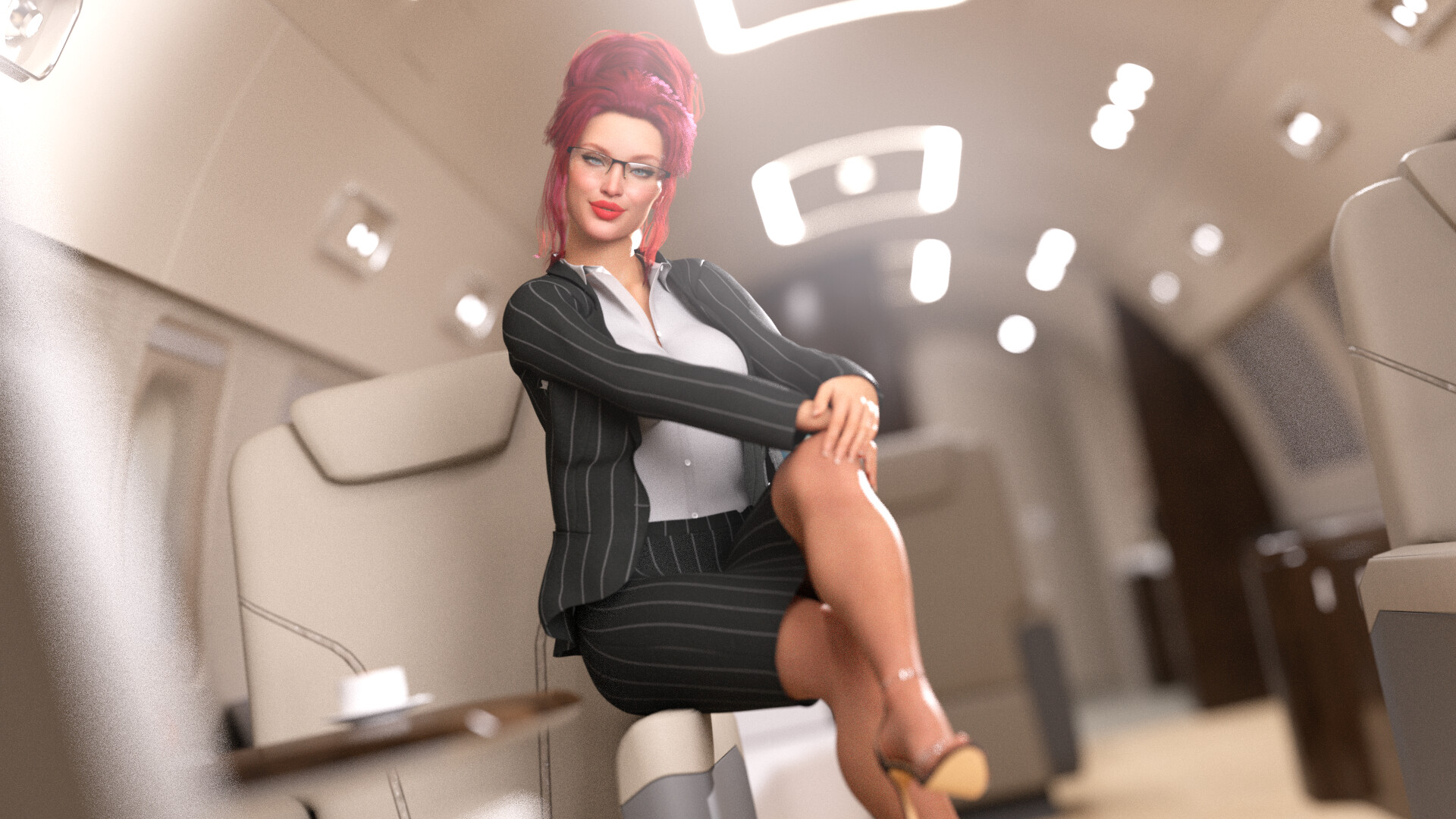 Hot Secretary Puzzle screenshot 5