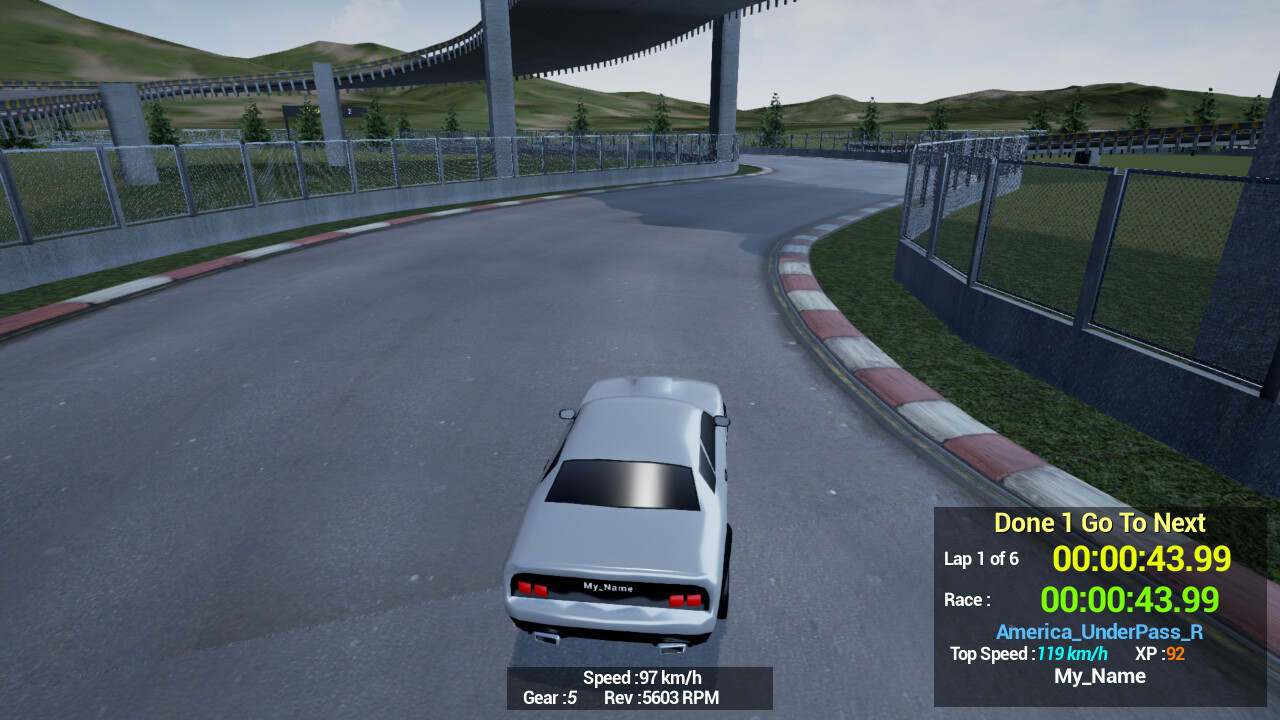 1980s & 90s Style - Retro Track Car Racer screenshot 17