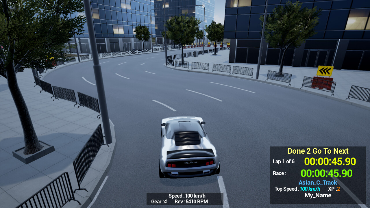 1980s & 90s Style - Retro Track Car Racer screenshot 8