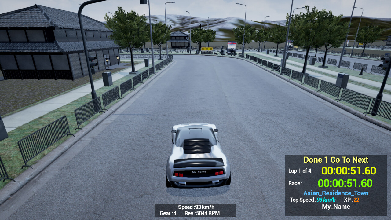 1980s & 90s Style - Retro Track Car Racer screenshot 11