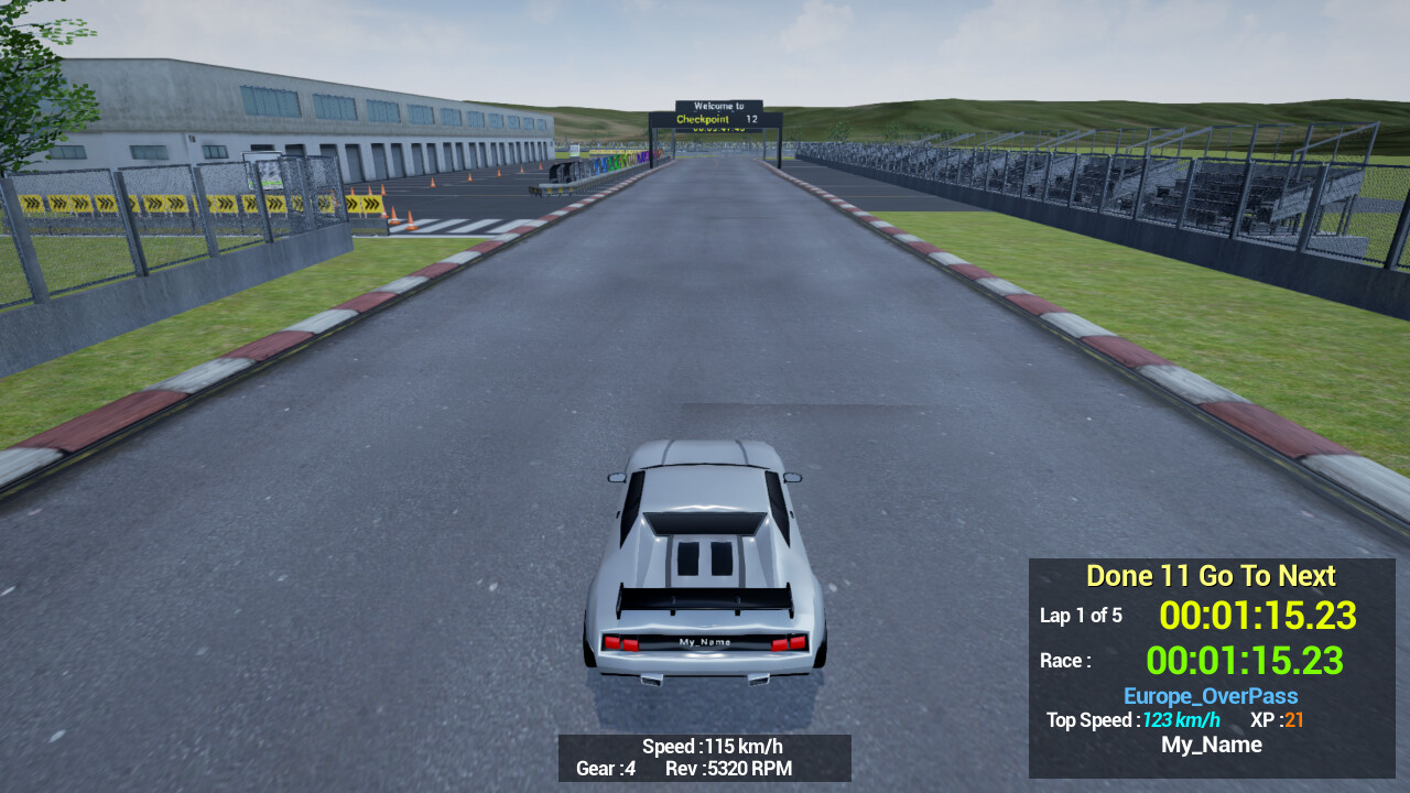 1980s & 90s Style - Retro Track Car Racer screenshot 24
