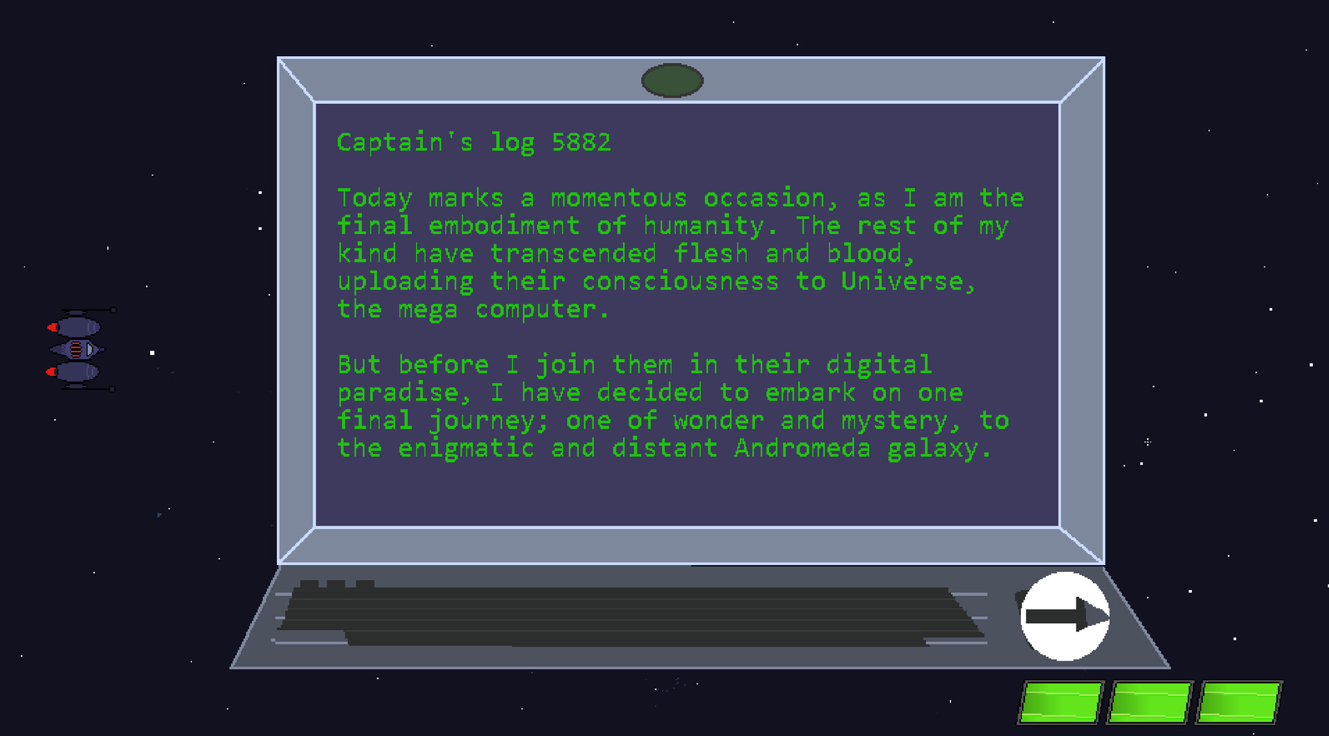 Andromeda screenshot 1