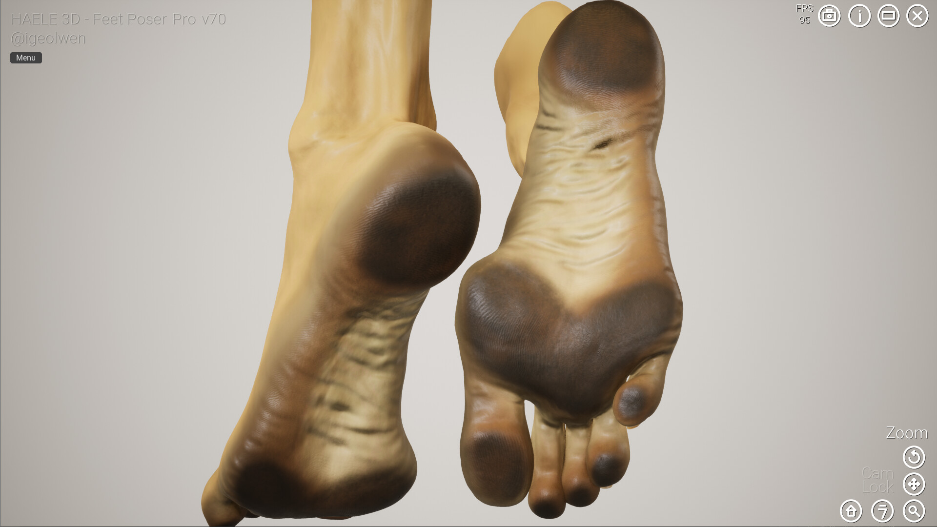 HAELE 3D - Feet Poses Pro - Drawing References screenshot 20