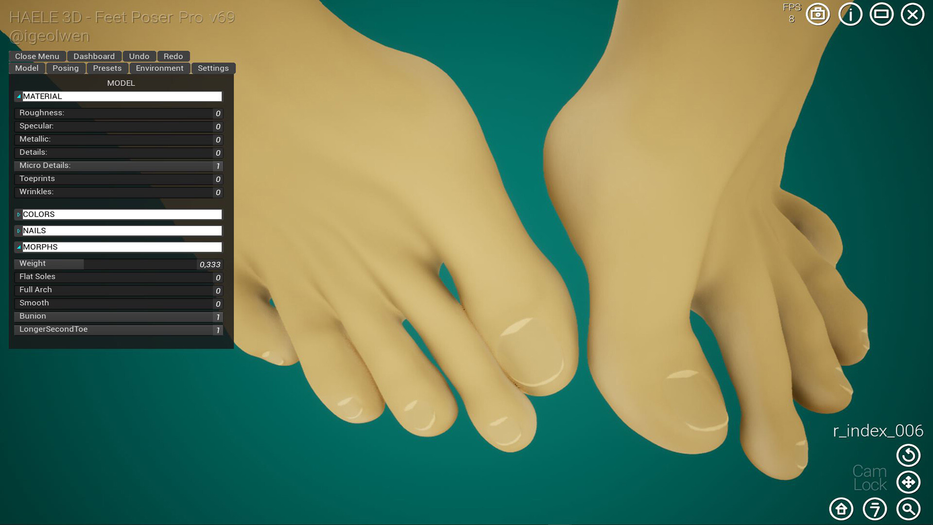 HAELE 3D - Feet Poses Pro - Drawing References screenshot 23