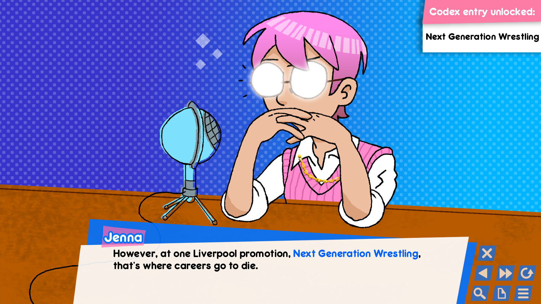 Winning Hearts: Wrestling Otome screenshot 3