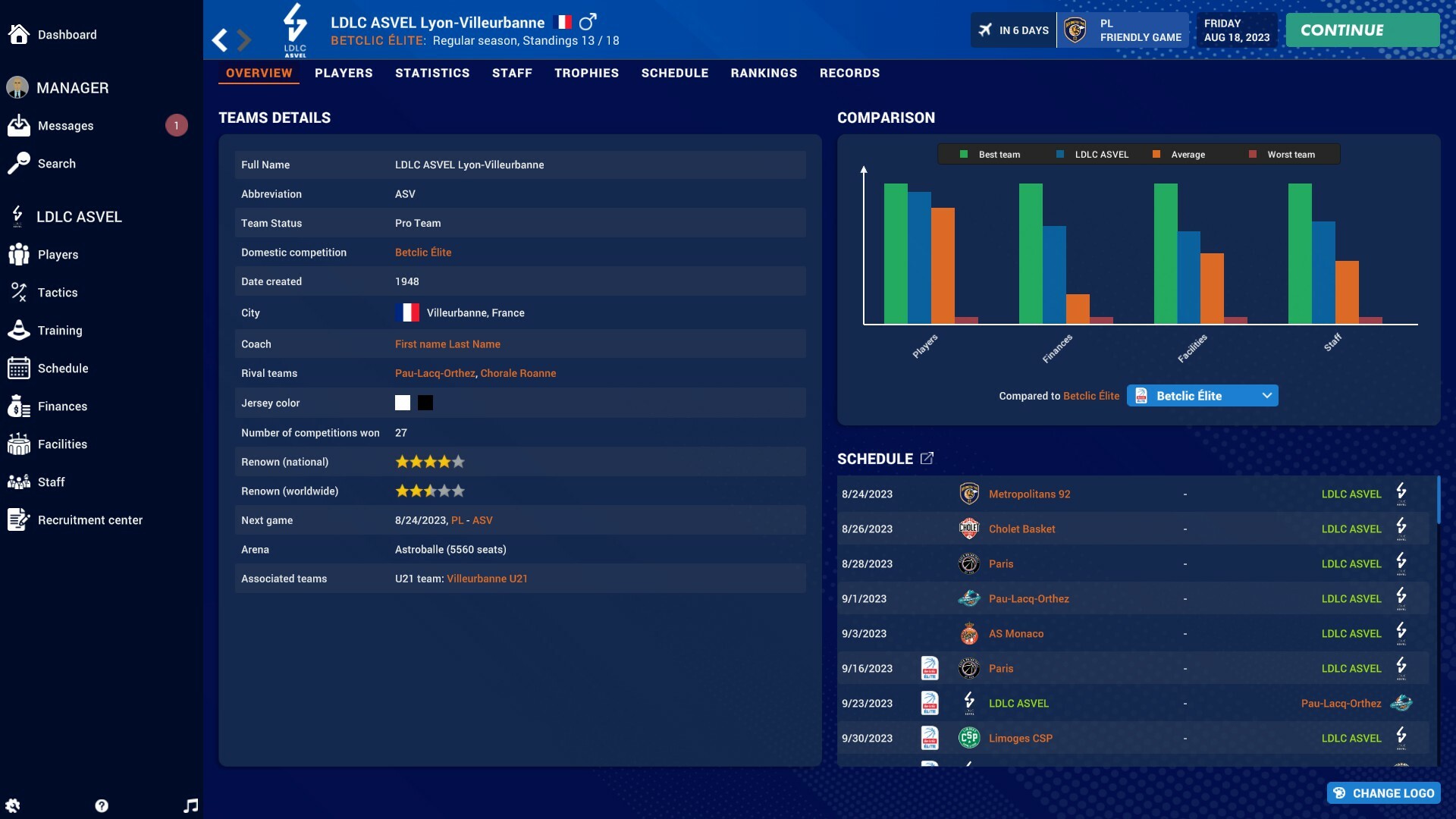 Pro Basketball Manager 2024 screenshot 4