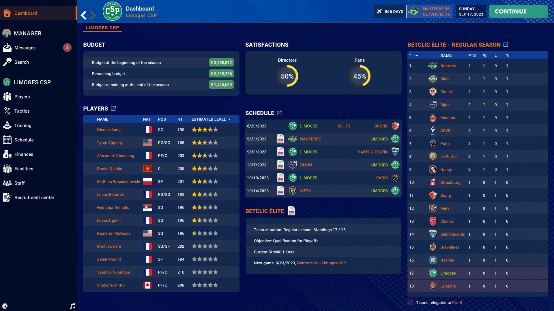 Pro Basketball Manager 2024 screenshot 3
