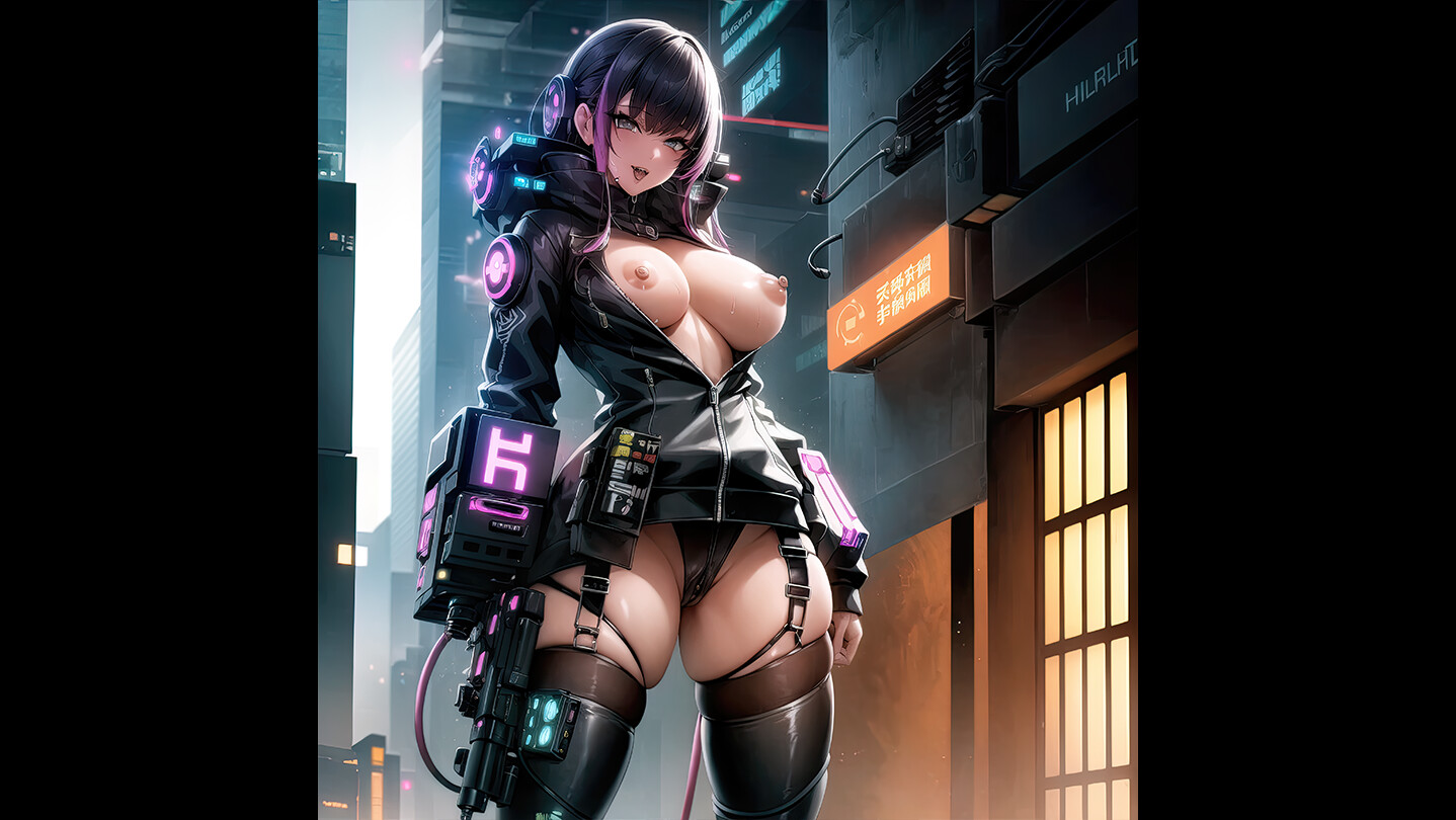 Hentai Senpai: Cyberpussy 2069 screenshot 8