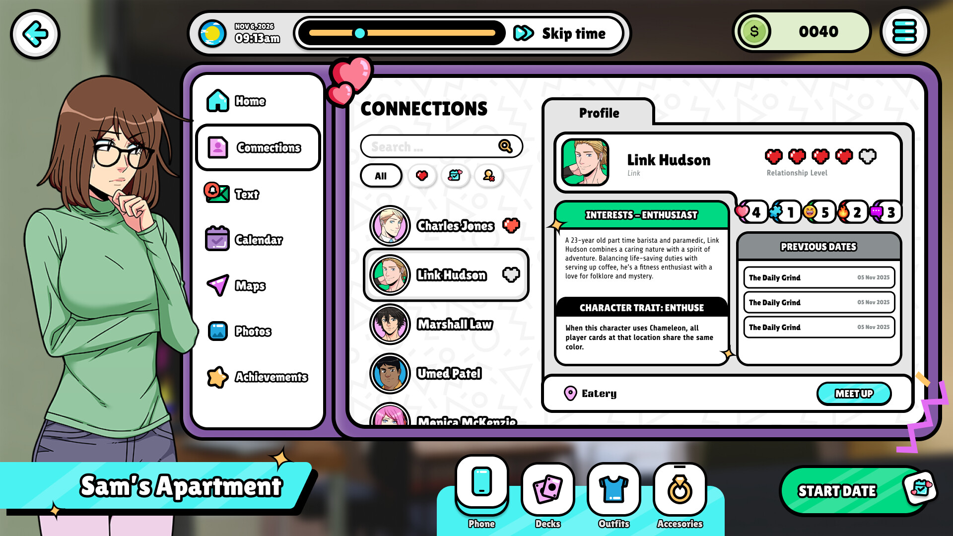 EVERDATE: The Let's Play Dating Game screenshot 4