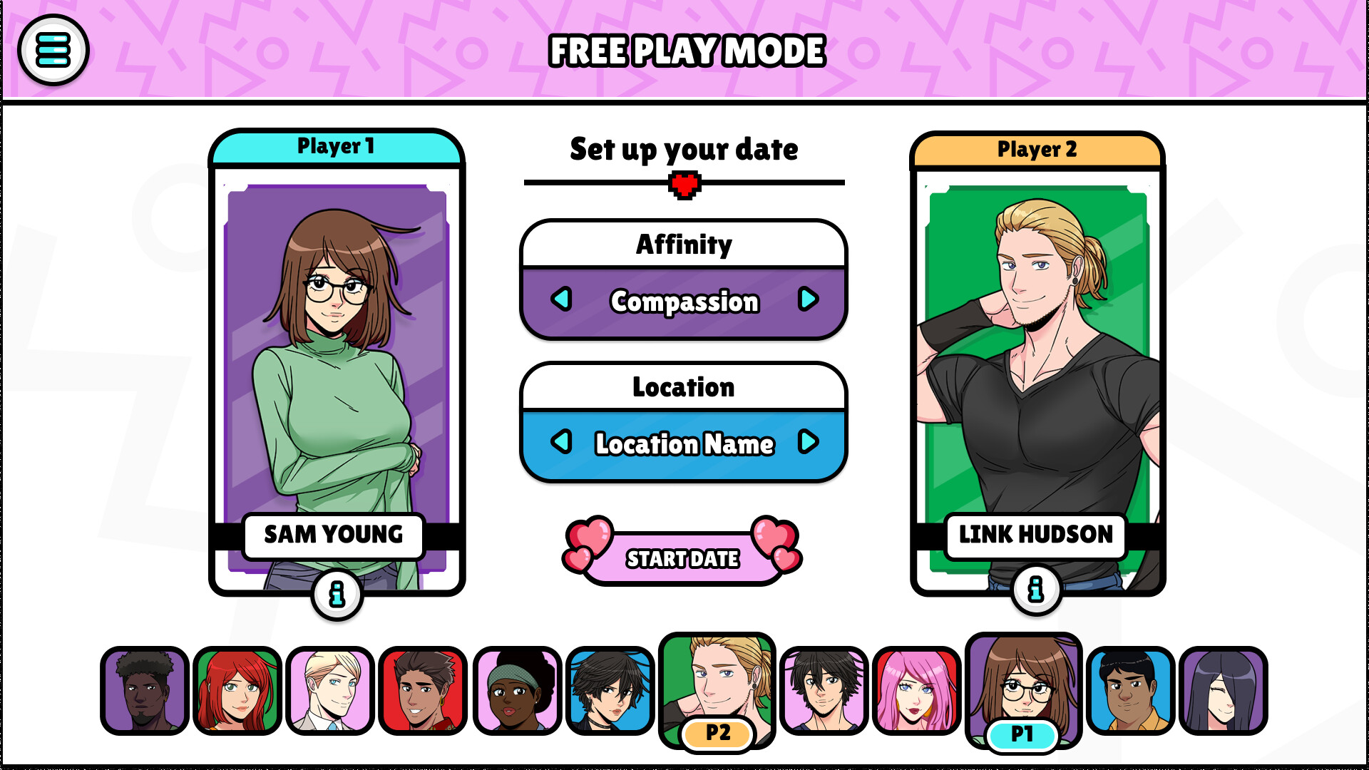 EVERDATE: The Let's Play Dating Game screenshot 1