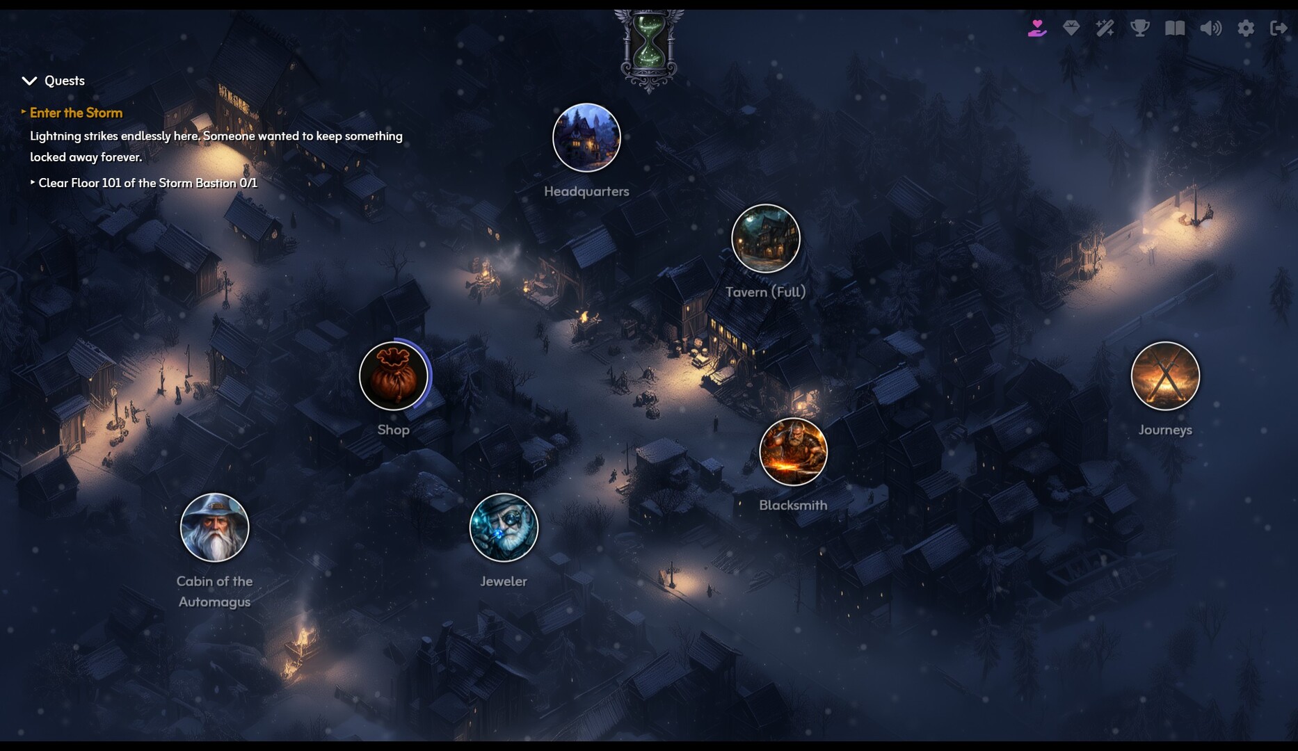 Nocturnal Quest: An Idle RPG Adventure screenshot 3