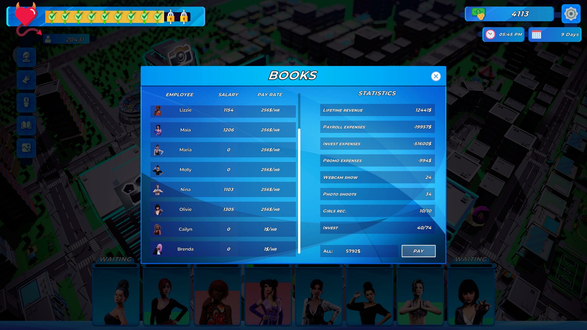 WebCum Empire Tycoon 📷 💦 screenshot 9