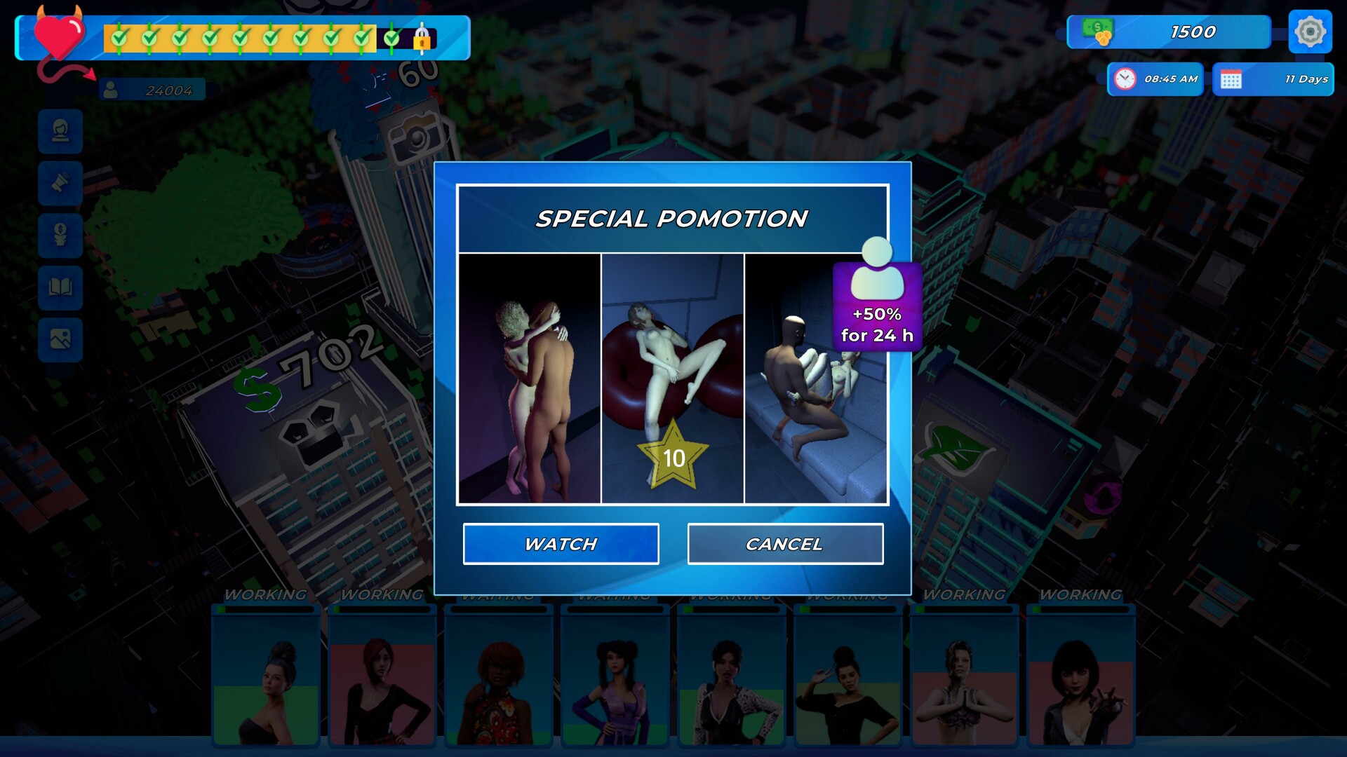 WebCum Empire Tycoon 📷 💦 screenshot 6