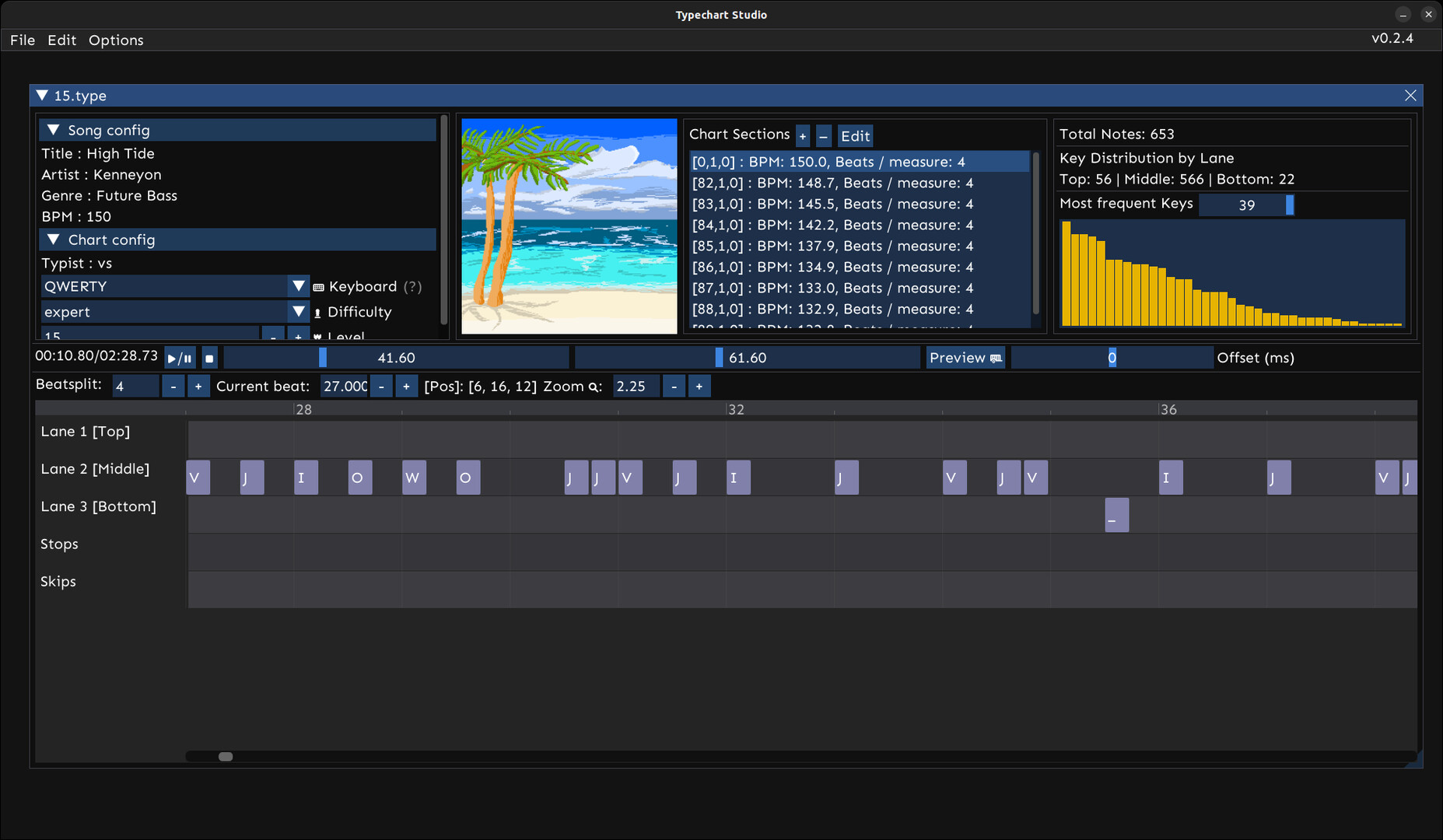 Typechart Studio screenshot 1