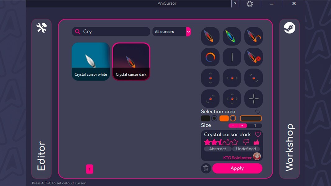 AniCursor screenshot 5