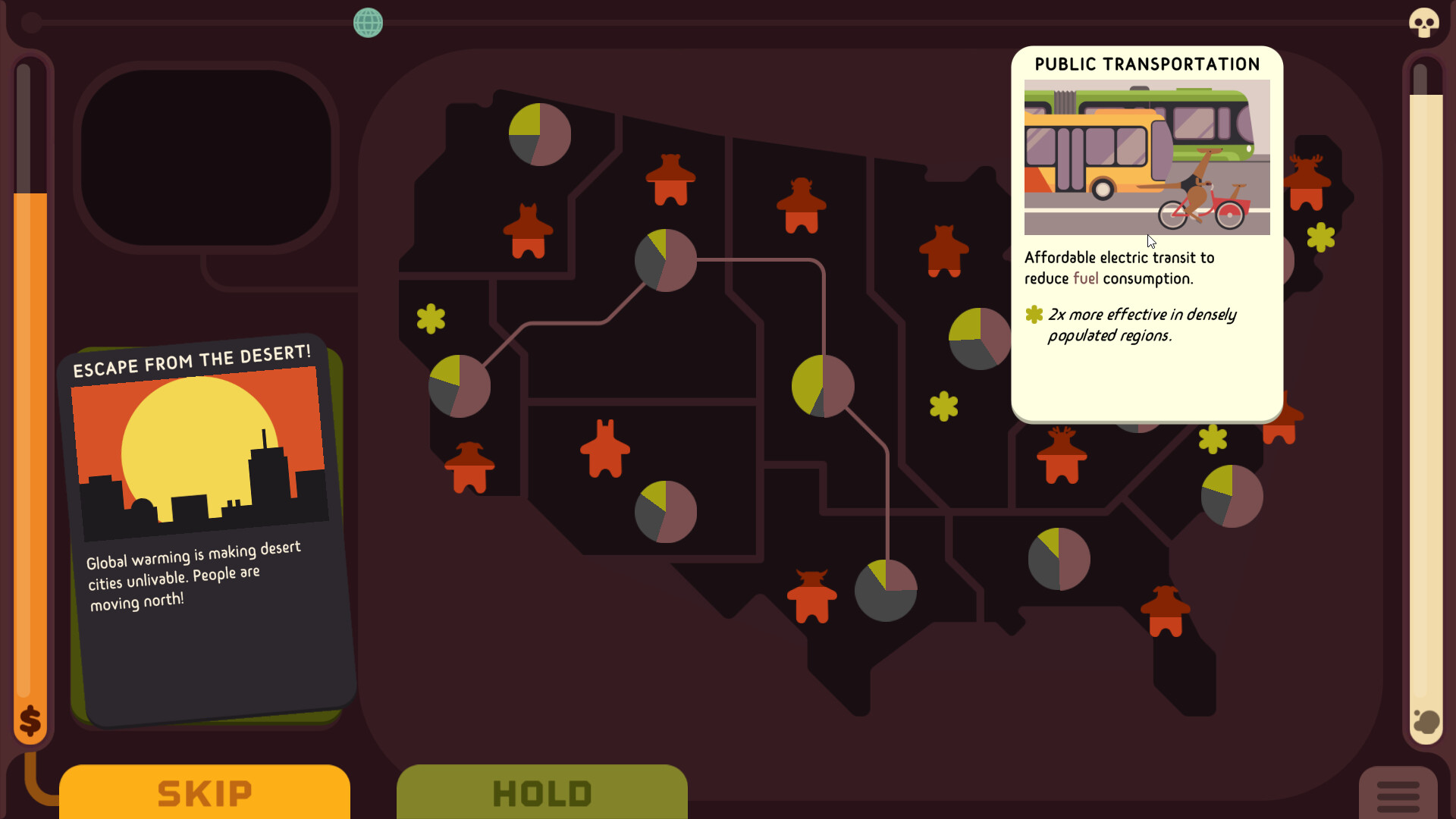 Green New Deal Simulator screenshot 2