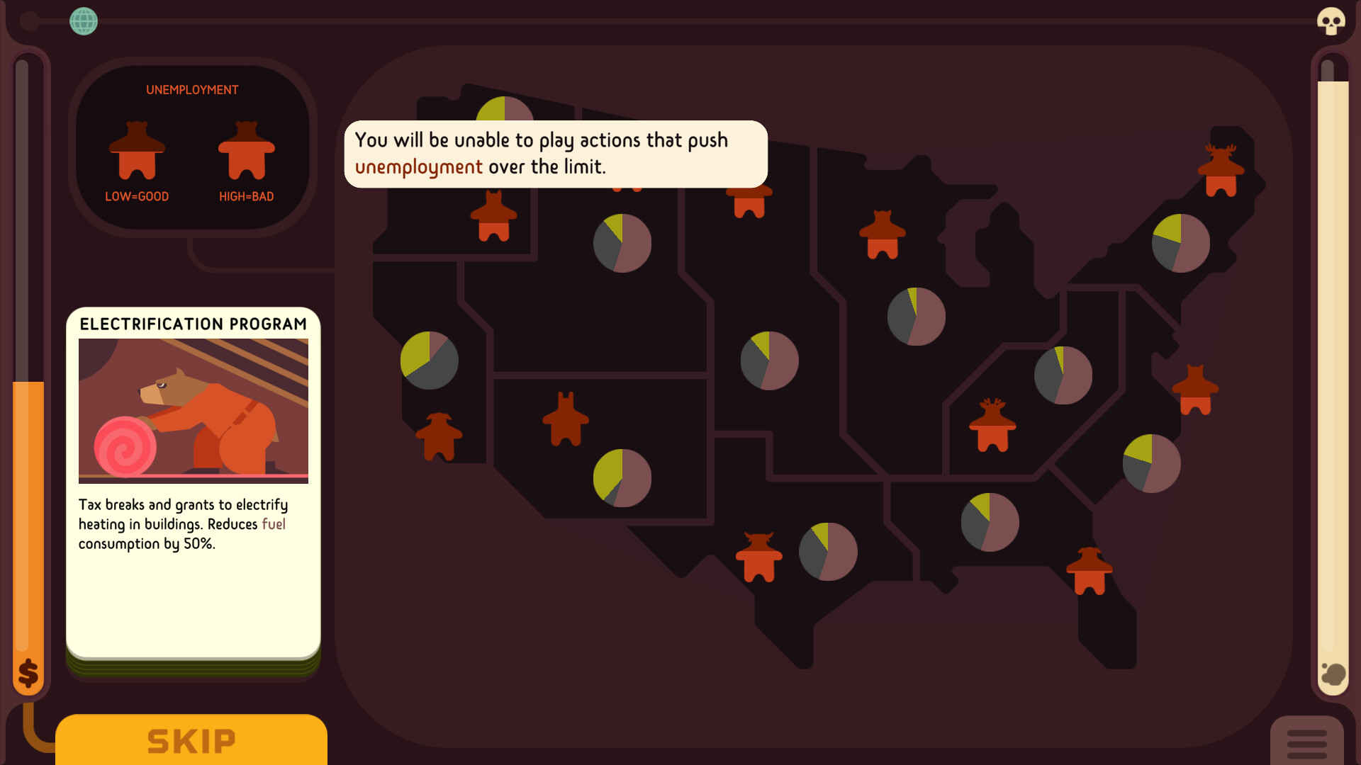 Green New Deal Simulator screenshot 4