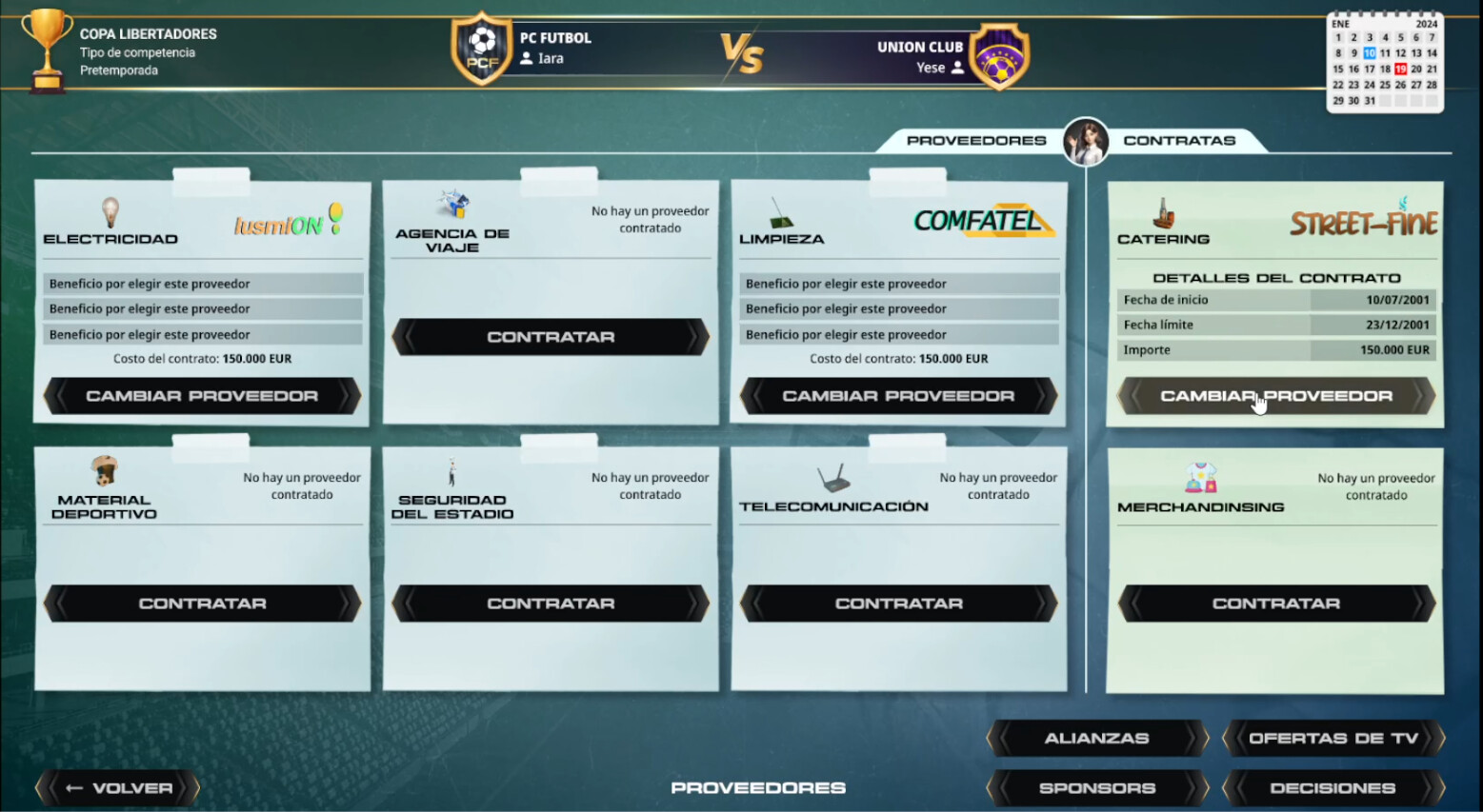 PC Futbol 8 screenshot 4