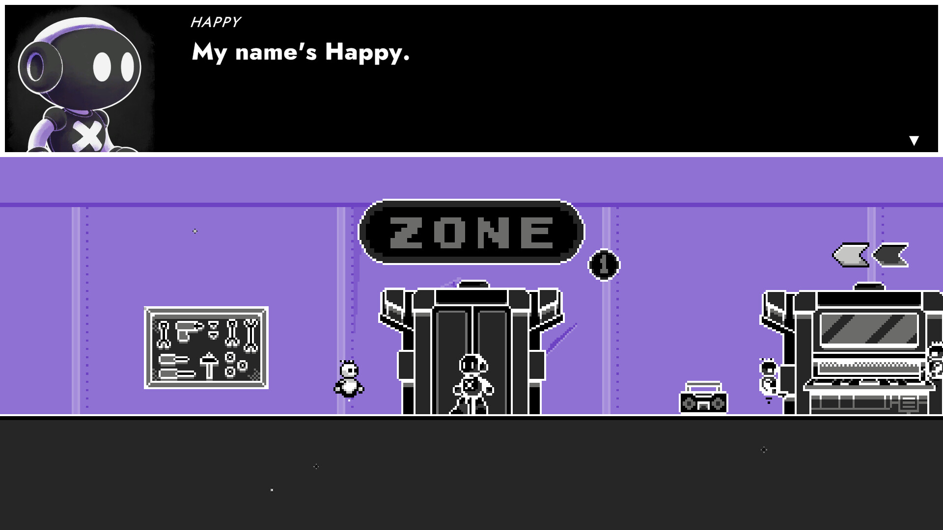 Monochrome Heights screenshot 2