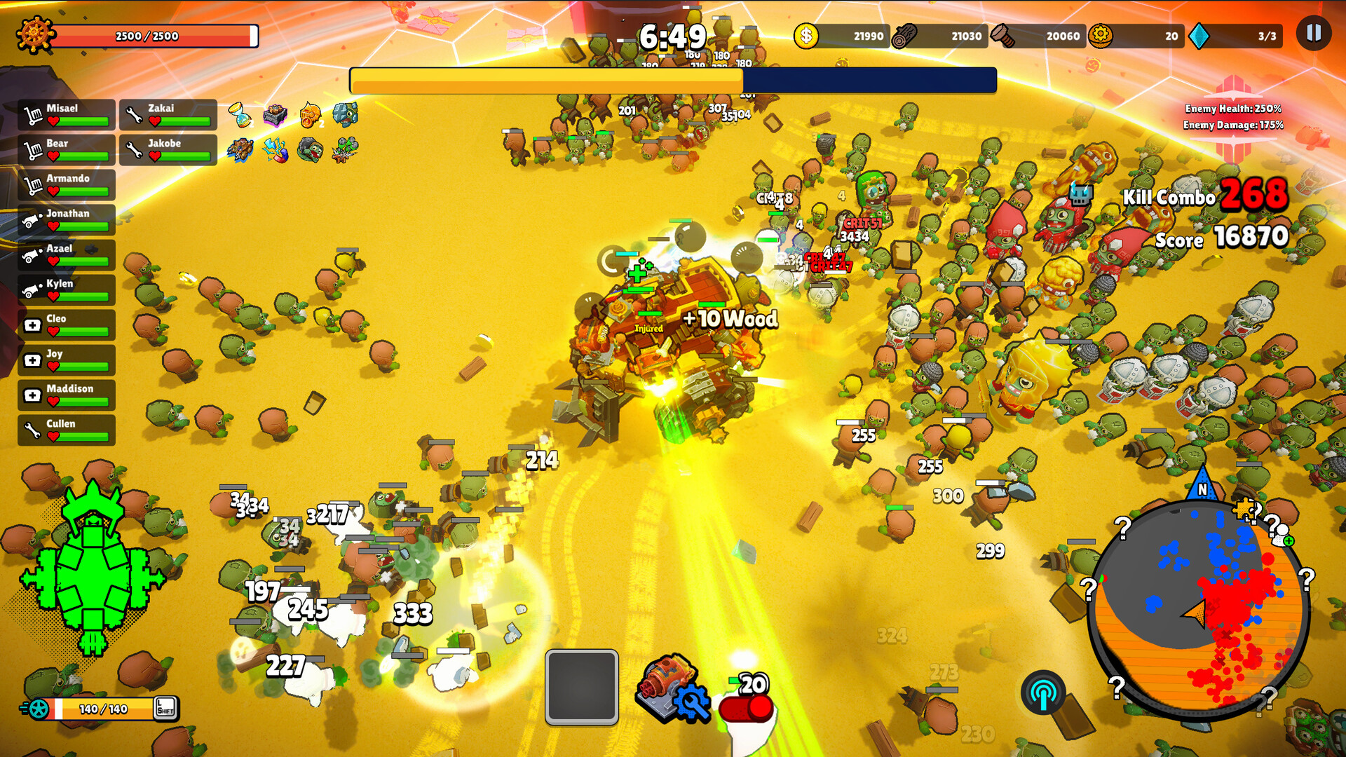 Zombie Rollerz: The Last Ship - Prologue screenshot 6