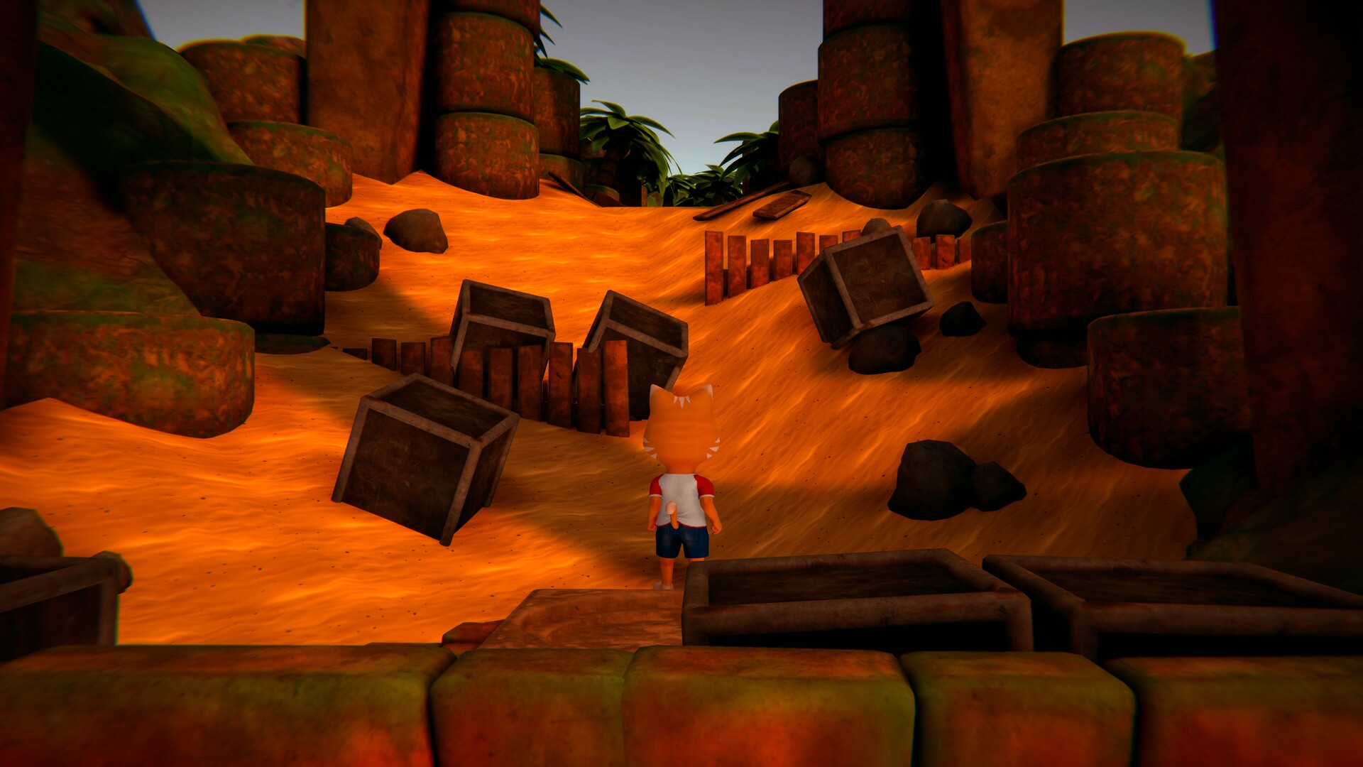 Adventures of Steve the Cat screenshot 2