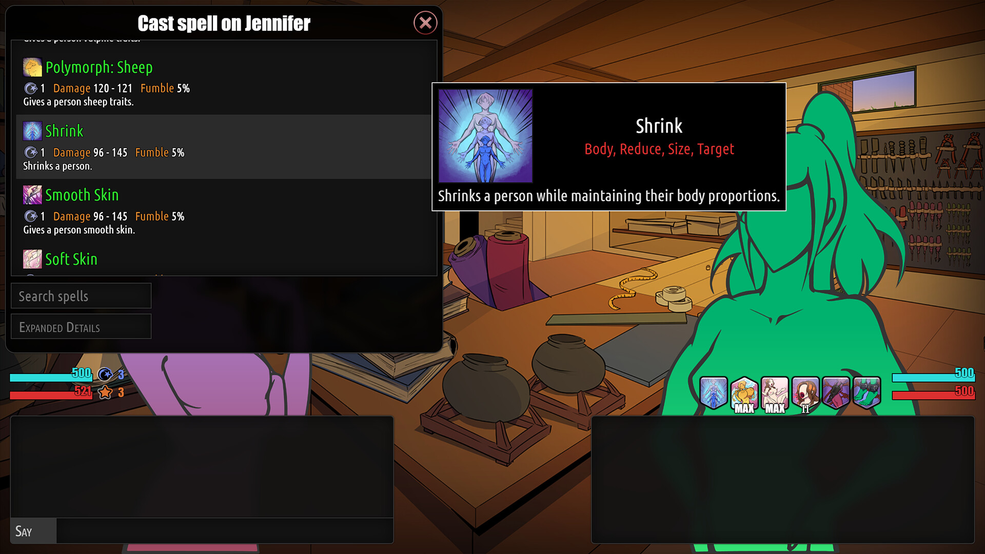 Battle Mages: Erotica screenshot 2