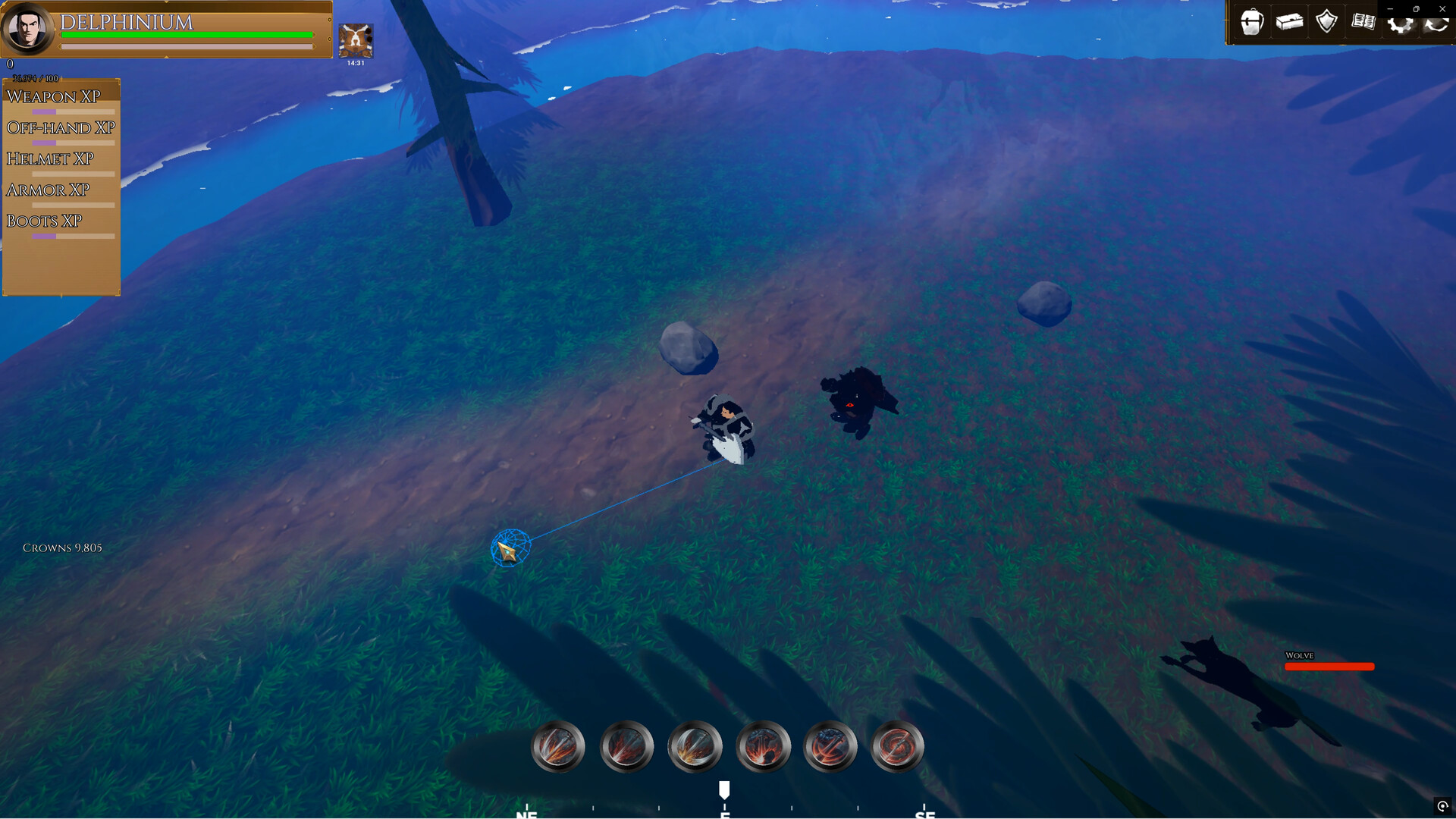 Delphiniums Rise screenshot 6