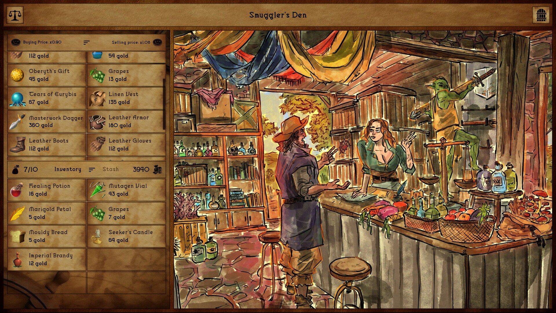 Grim Tides - Old School RPG screenshot 3