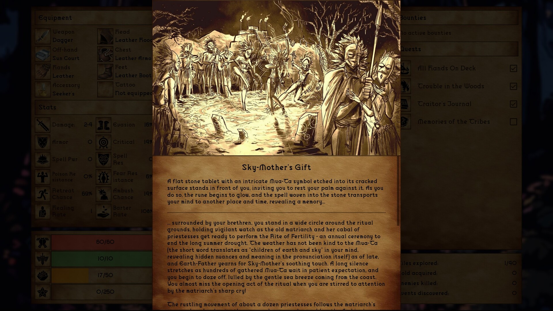 Grim Tides - Old School RPG screenshot 7