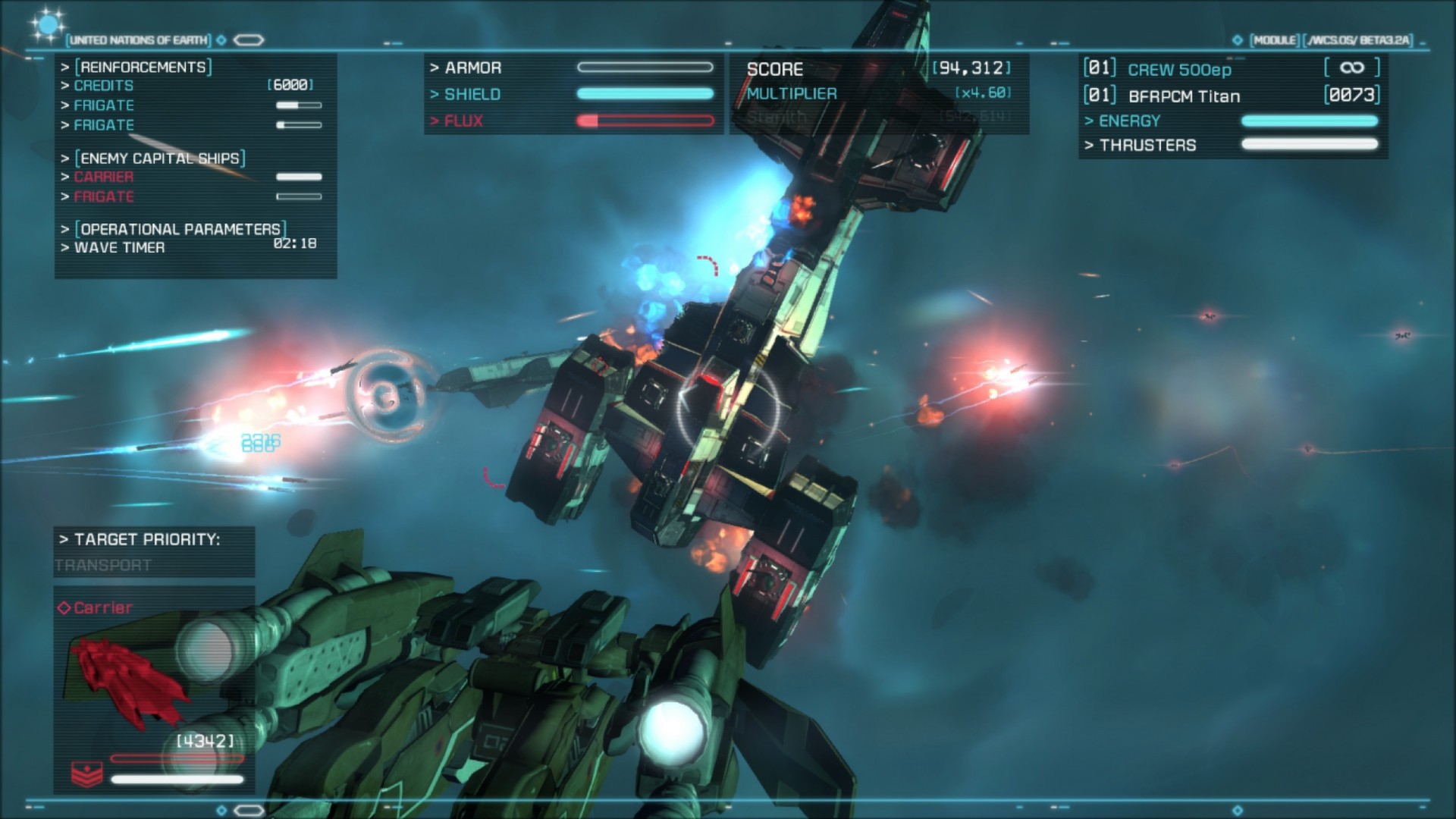 Strike Suit Infinity screenshot 2