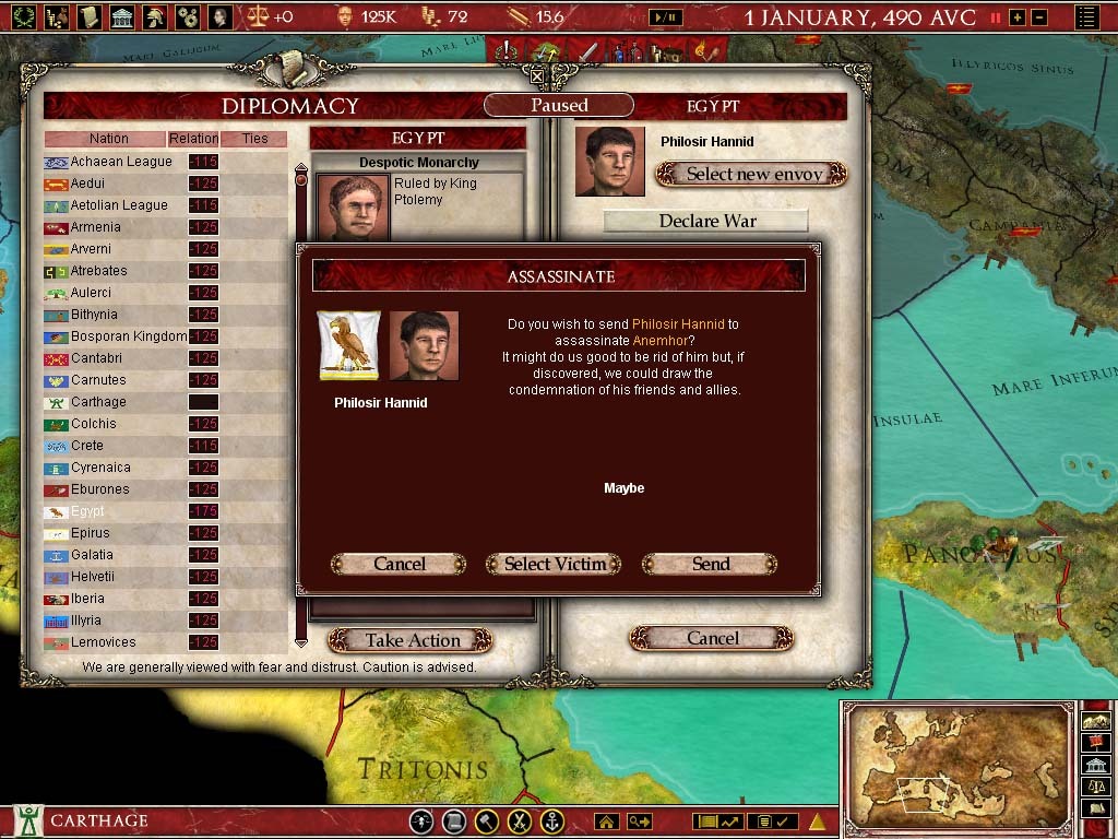 Europa Universalis: Rome - Gold Edition screenshot 2