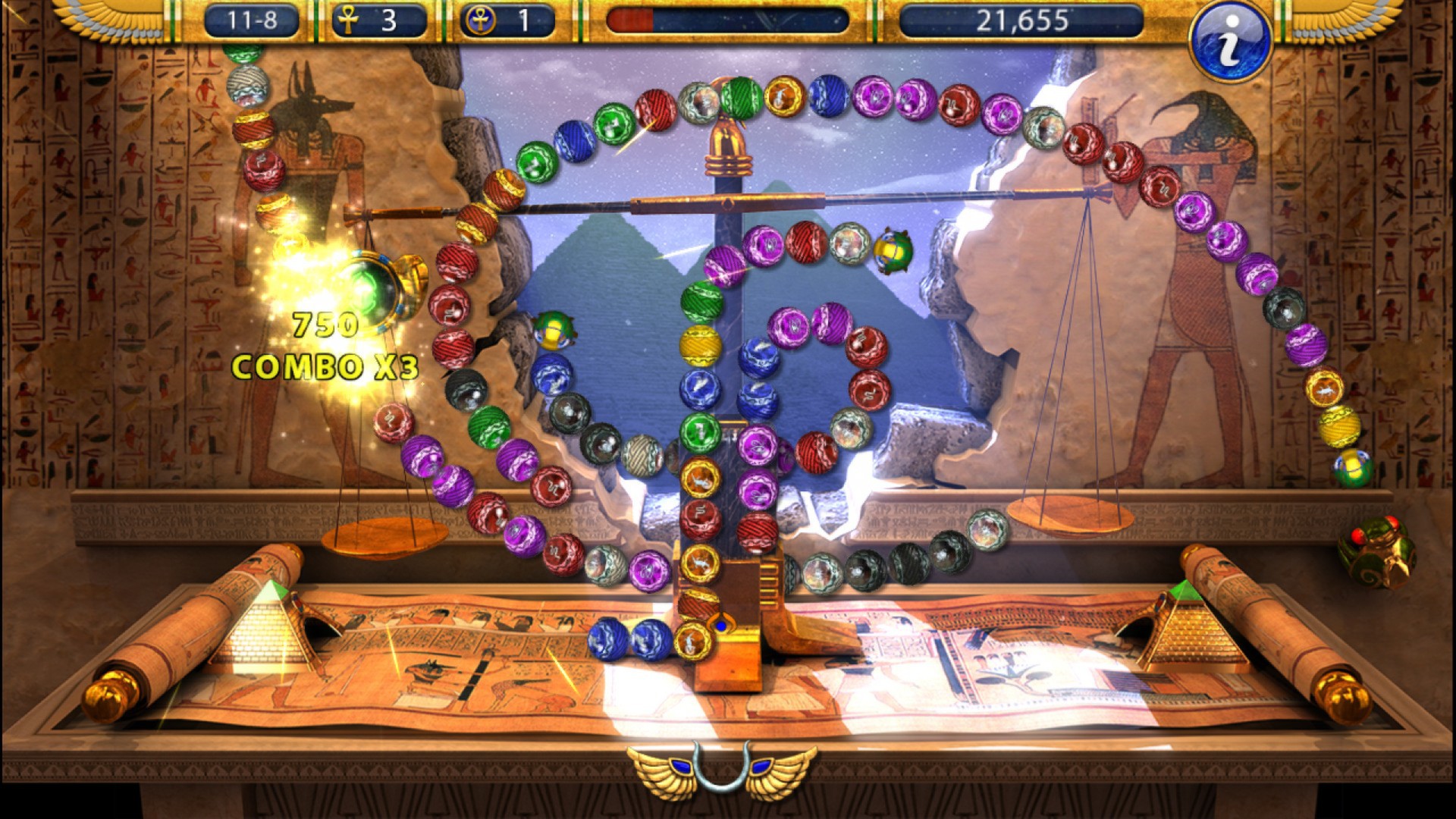 Luxor 2 HD screenshot 10