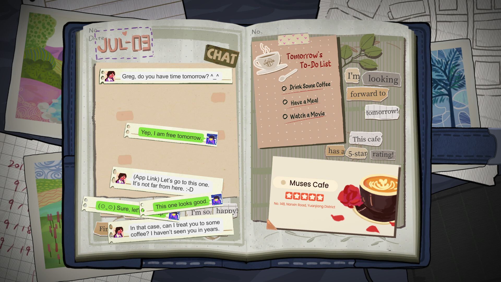 The Diary screenshot 2