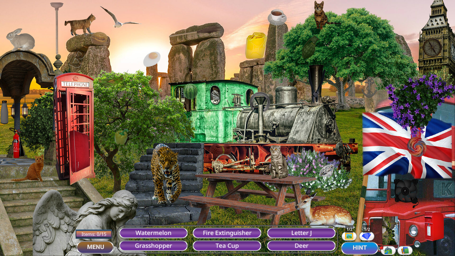 Amazing Trip to Europe - Hidden Objects screenshot 2