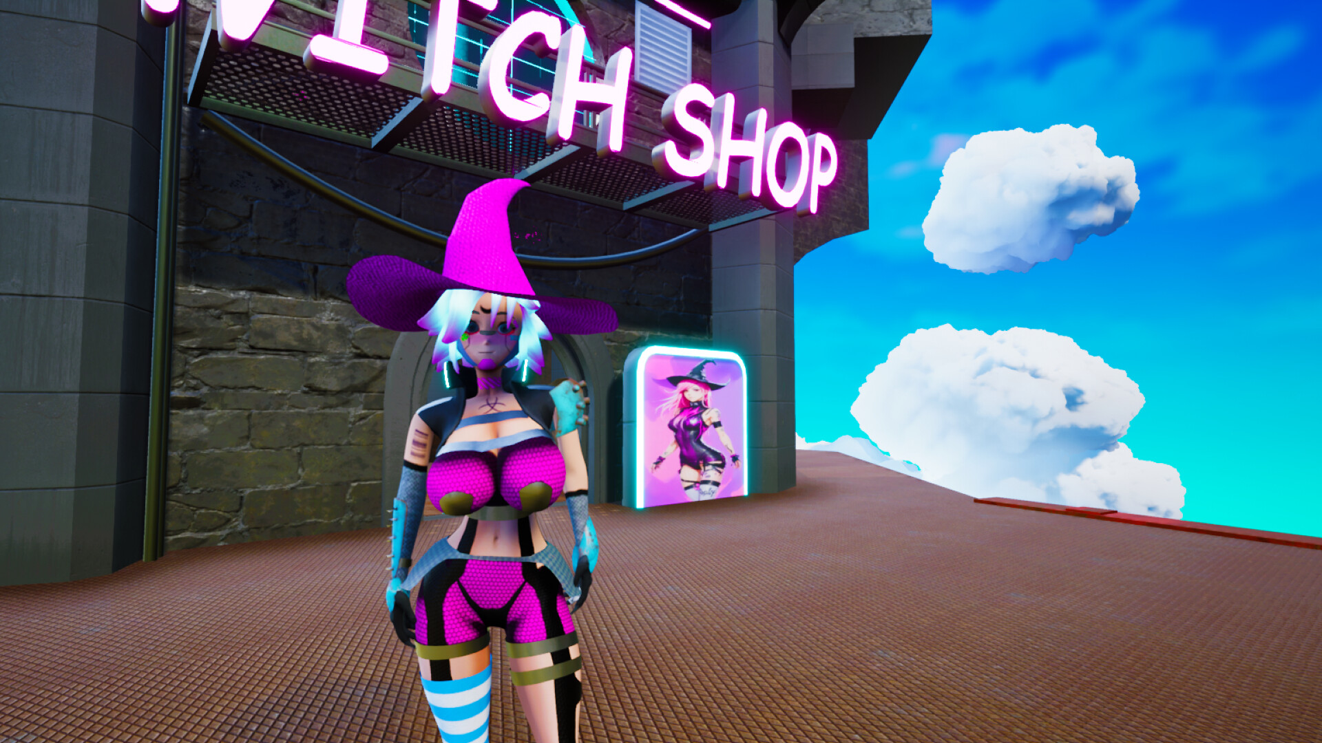 Neon Magic: Witch shop screenshot 1