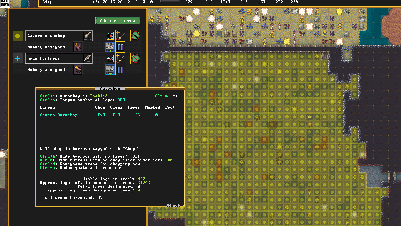 DFHack - Dwarf Fortress Modding Engine screenshot 9