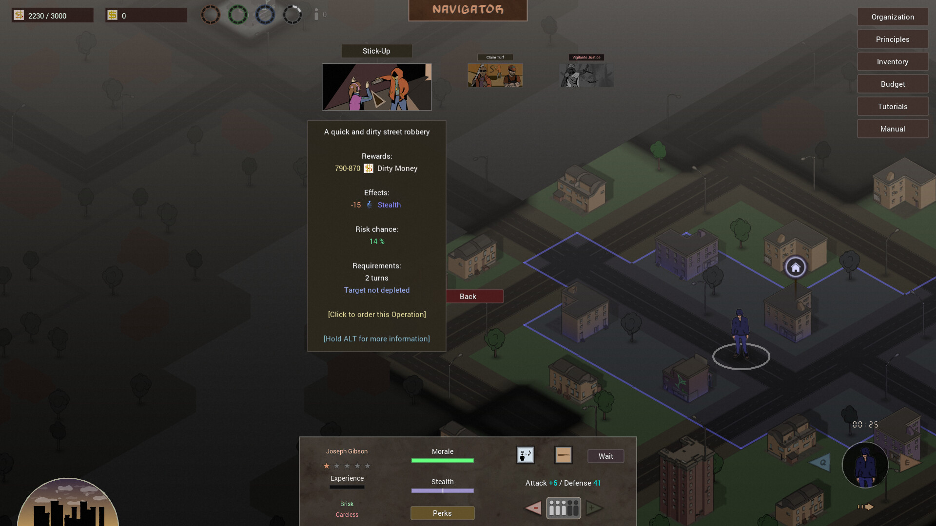 ALL IN THE GAME: Crime Strategy screenshot 1