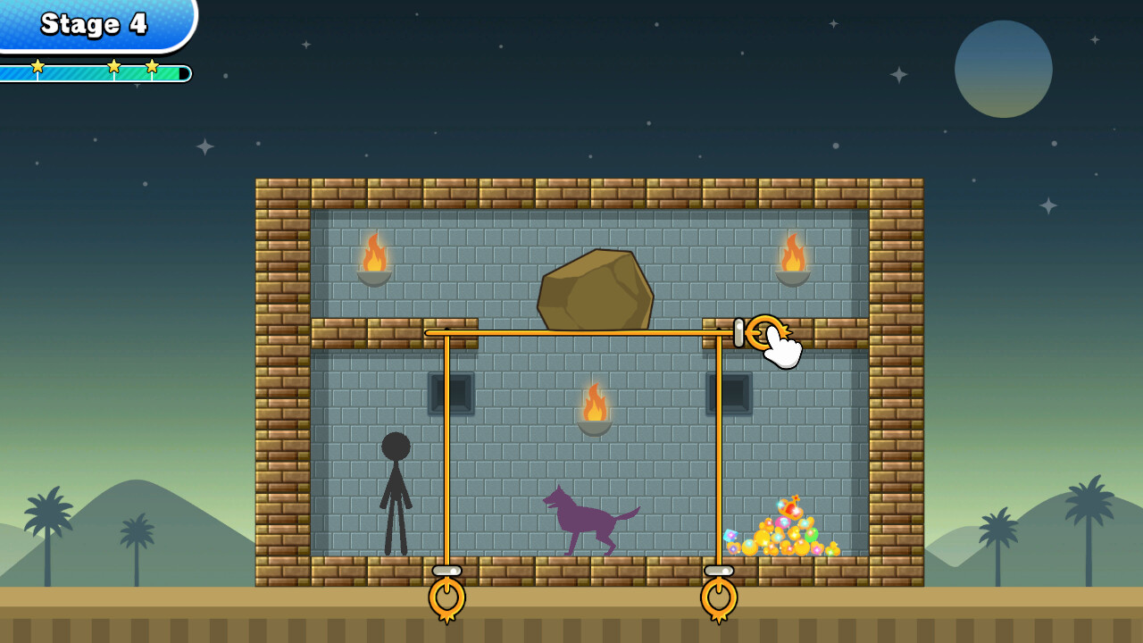 YEAH! YOU WANT "THOSE GAMES," RIGHT? SO HERE YOU GO! NOW, LET'S SEE YOU CLEAR THEM! screenshot 1