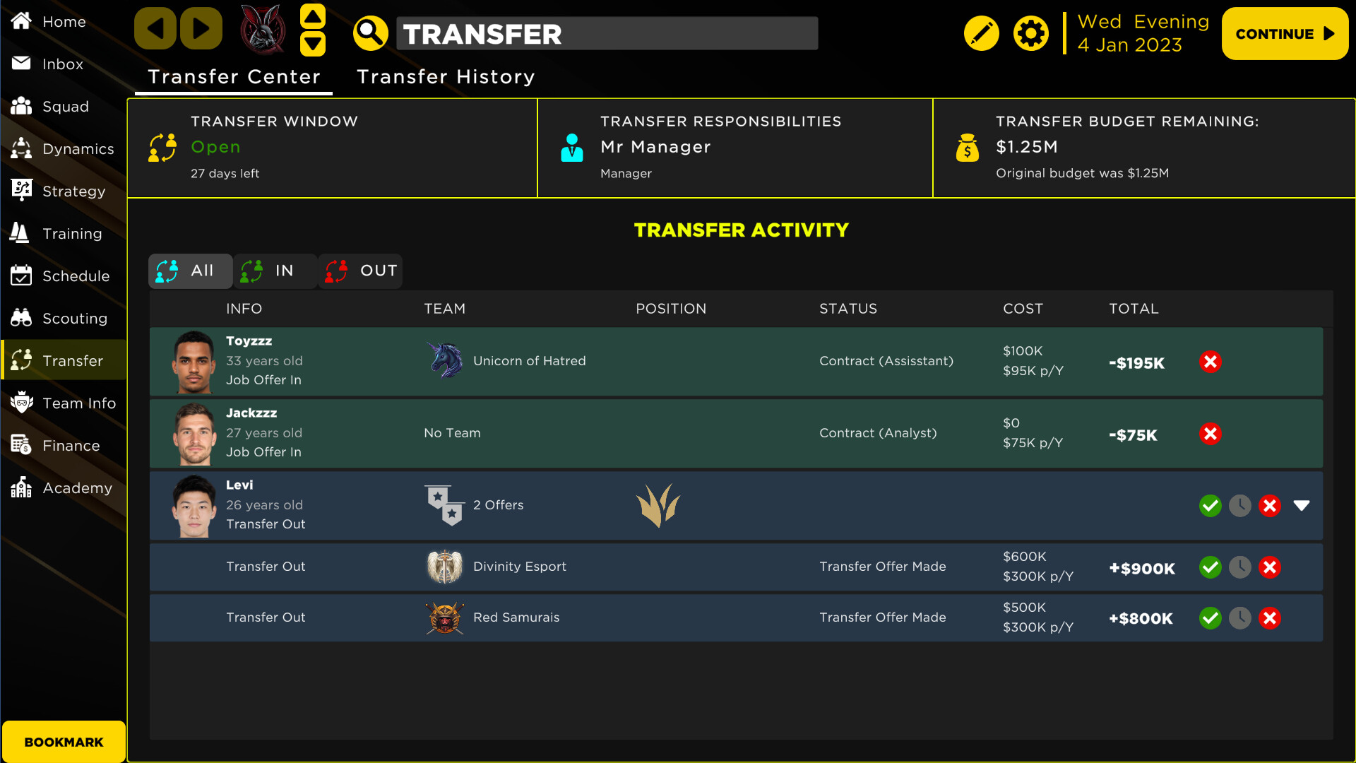 MOBA Esport Manager 25 screenshot 14