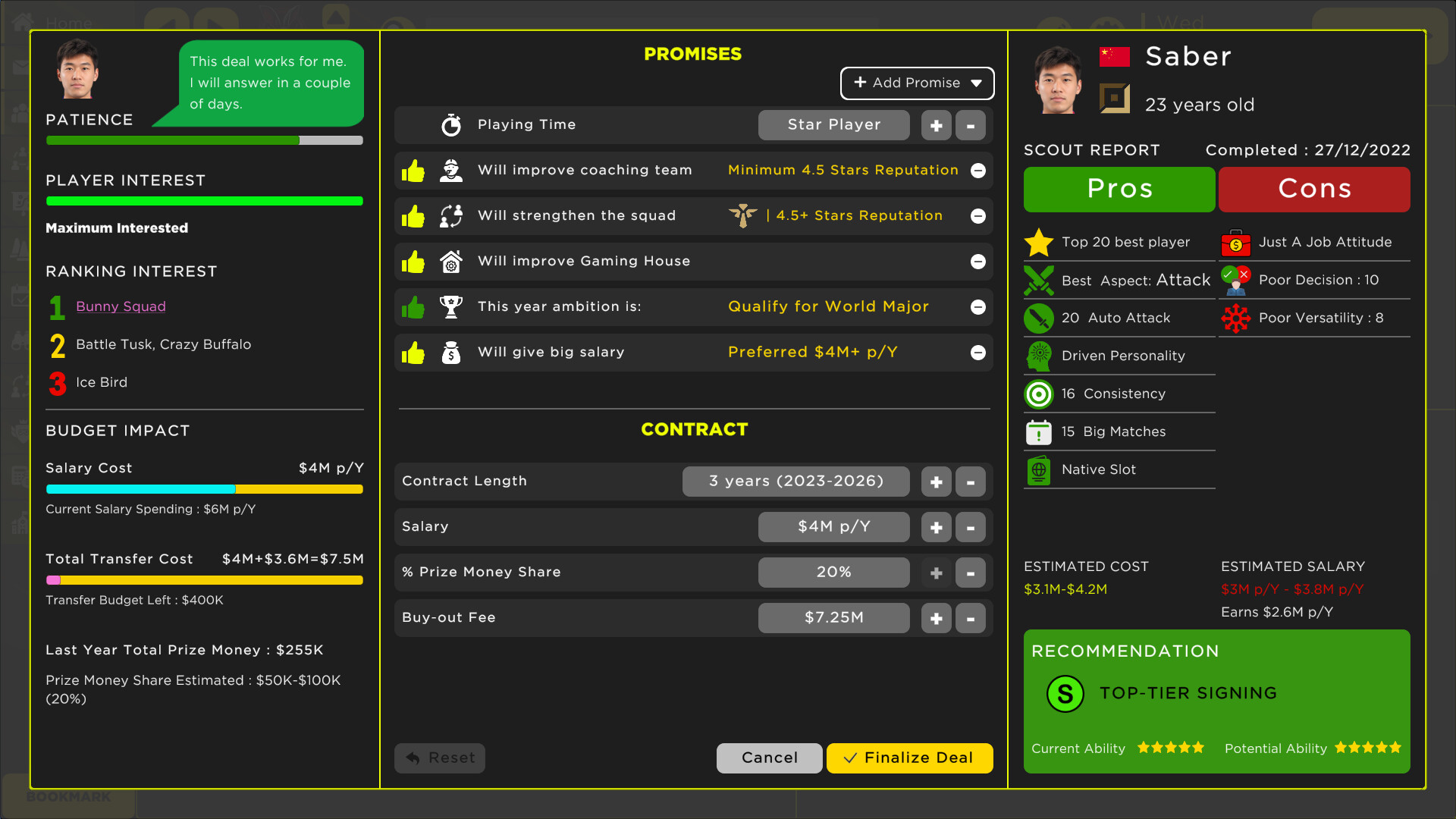 MOBA Esport Manager 25 screenshot 5