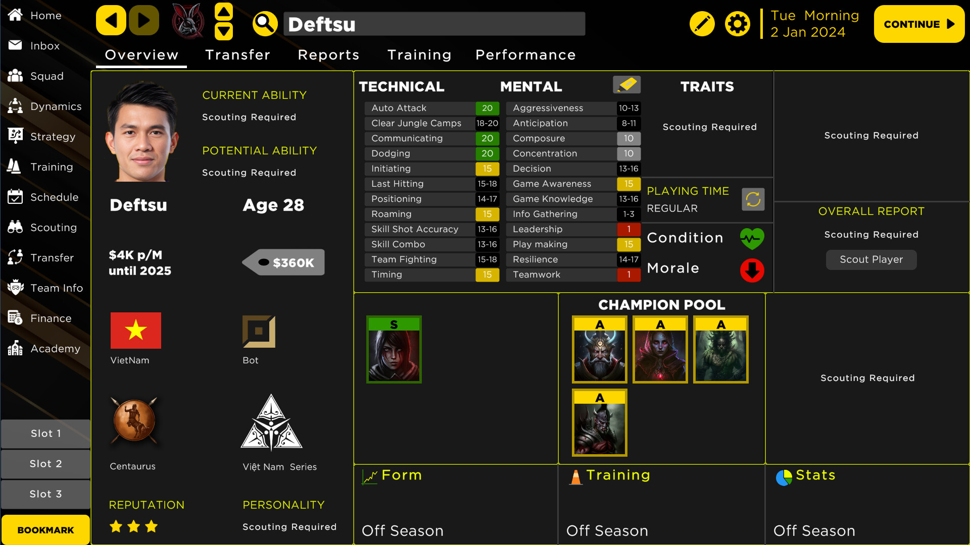 MOBA Esport Manager 25 screenshot 3