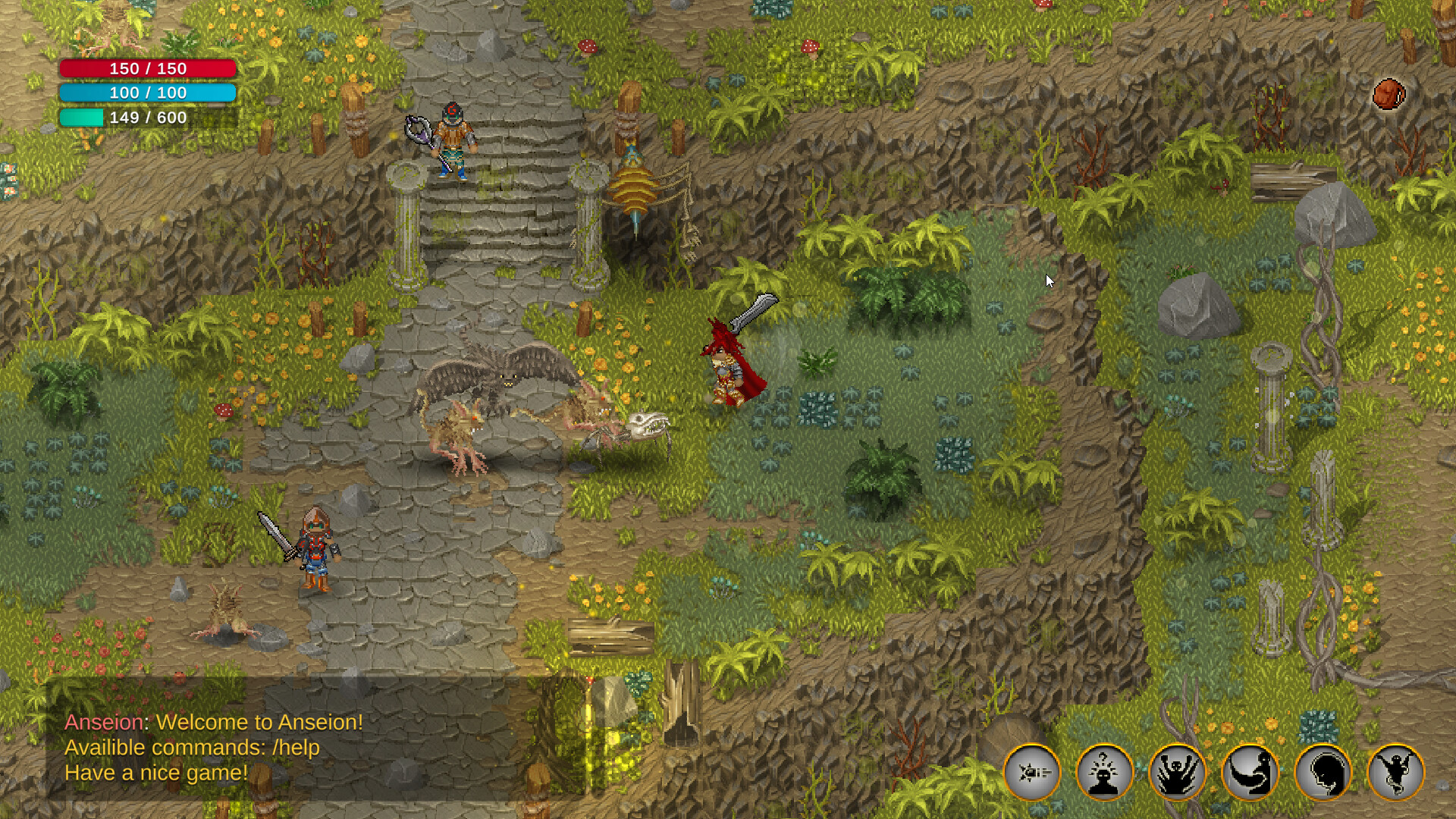 Anseion - Fantasy MMORPG screenshot 1