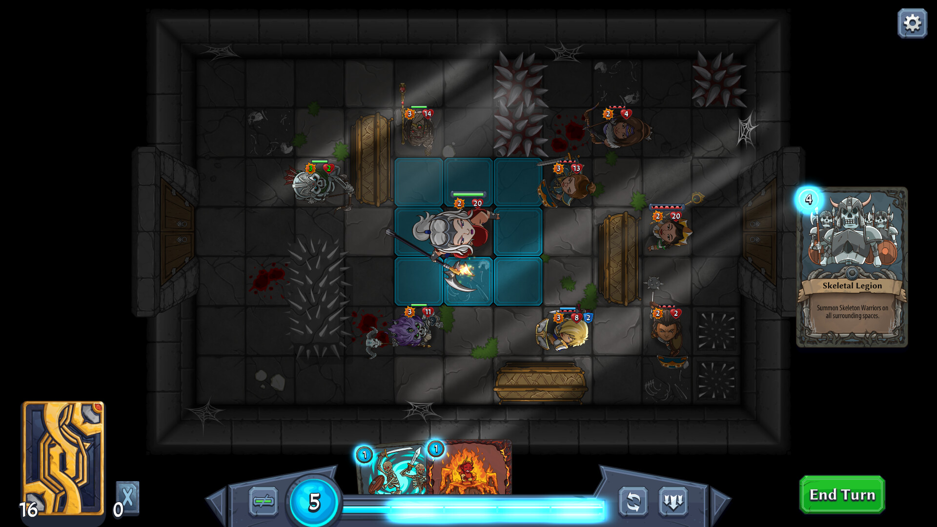 Abalon Arena: Multiplayer Card Tactics screenshot 1