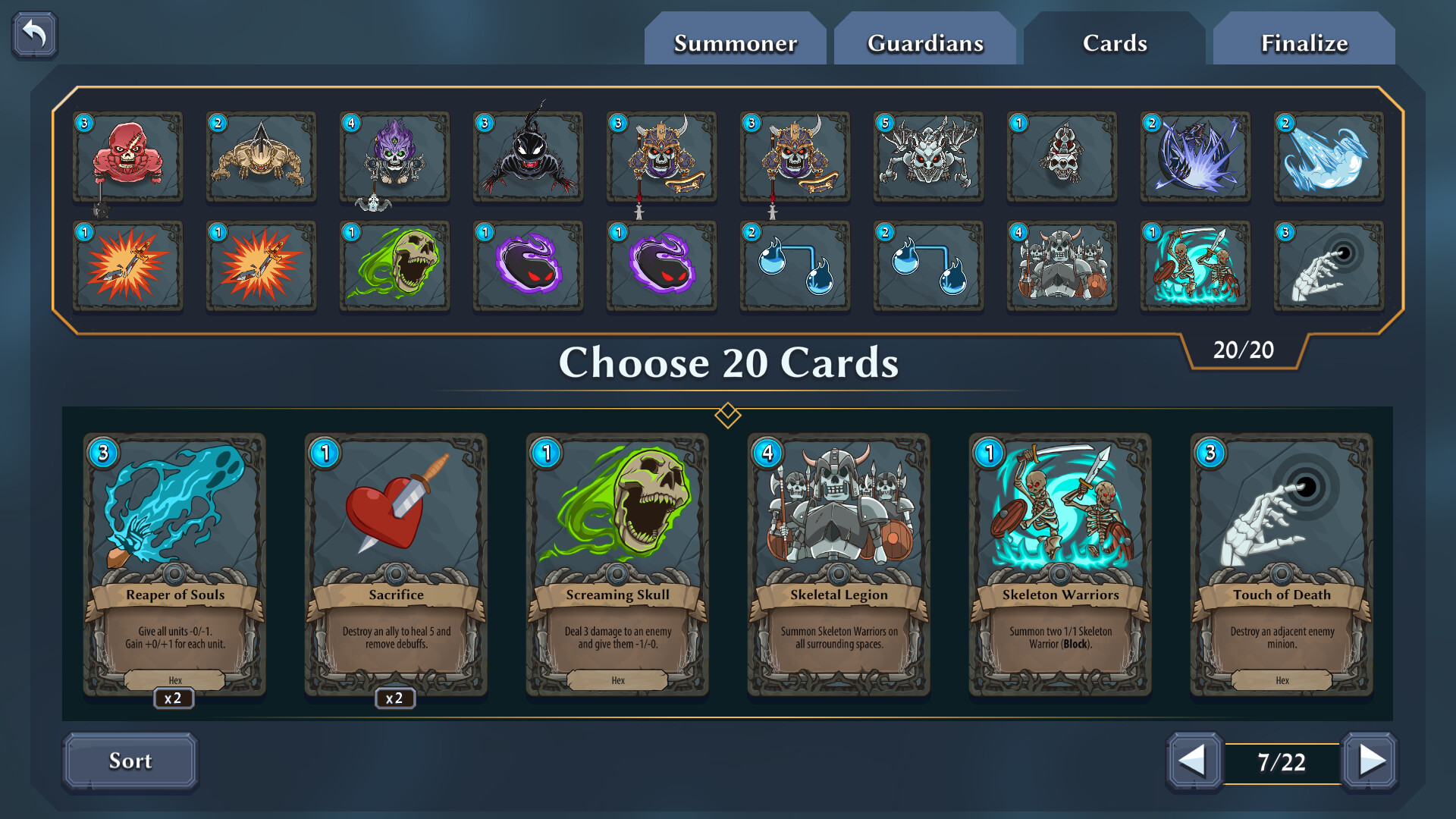 Abalon Arena: Multiplayer Card Tactics screenshot 3