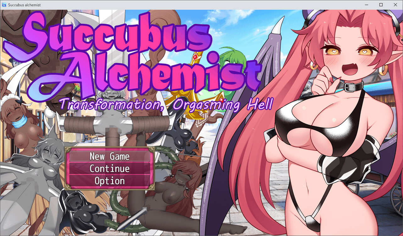 Succubus Alchemist: Transformation, Orgasming Hell screenshot 1