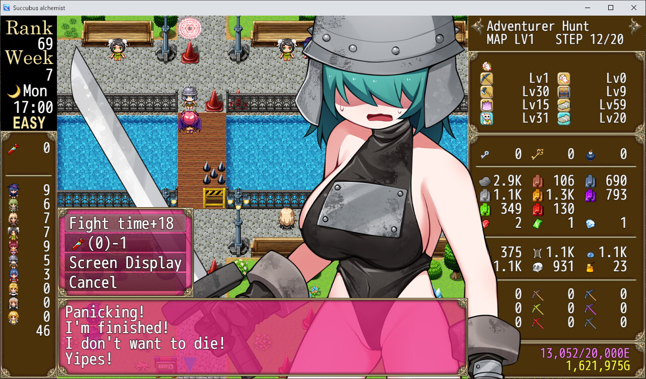 Succubus Alchemist: Transformation, Orgasming Hell screenshot 12