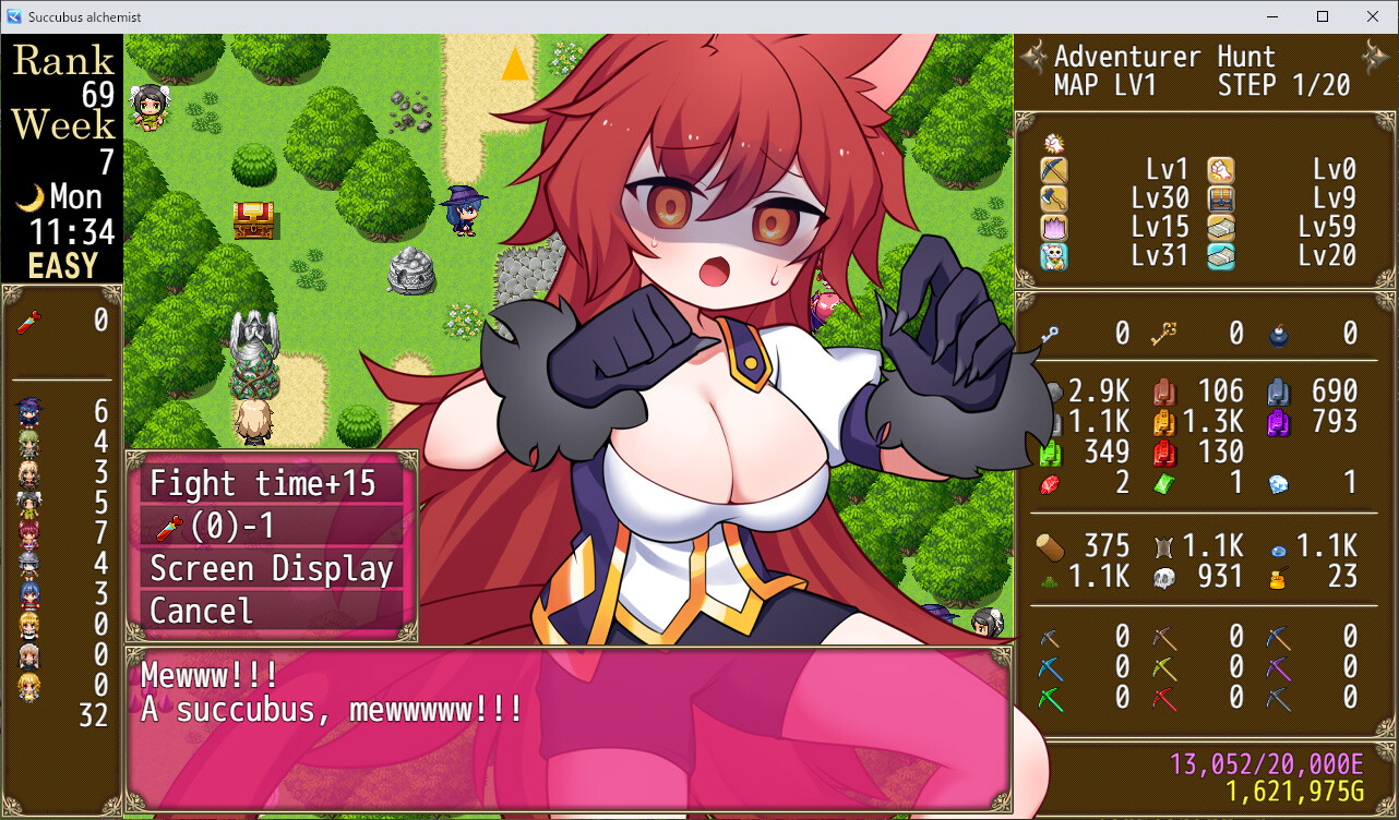 Succubus Alchemist: Transformation, Orgasming Hell screenshot 6